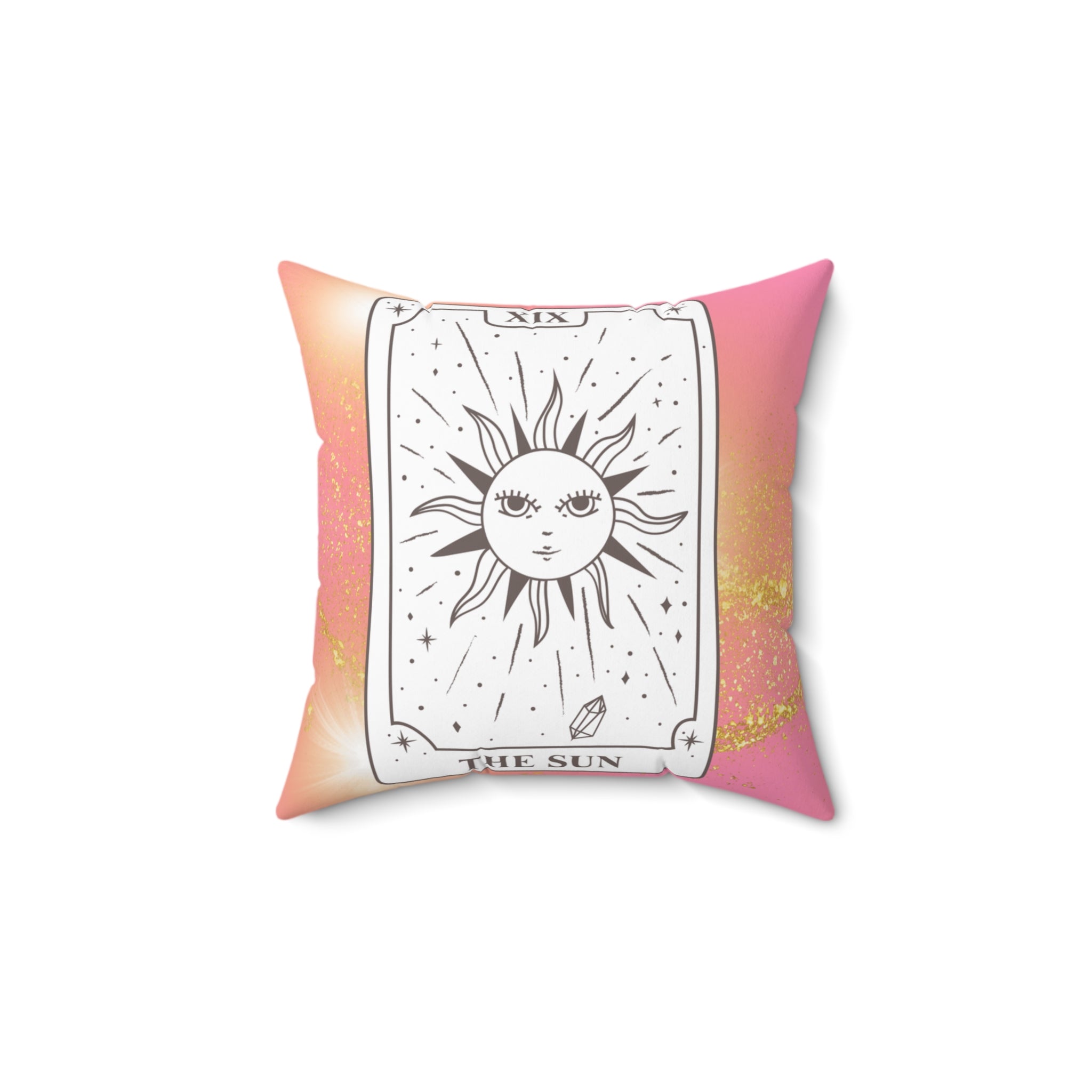 The Sun & The Lovers 90s Y2K Tarot Pillow ☀️🃏💖
