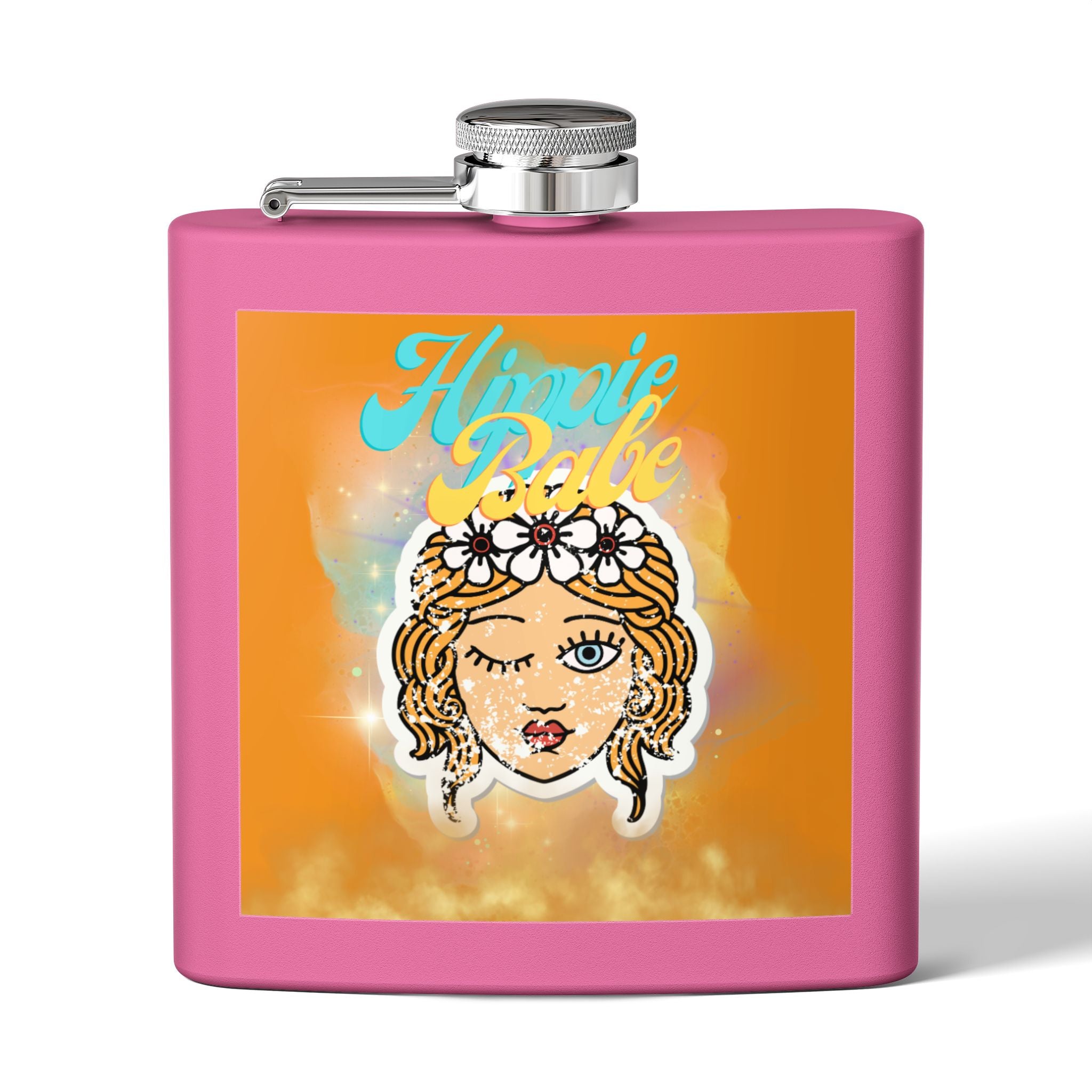 Hippie Babe Flask