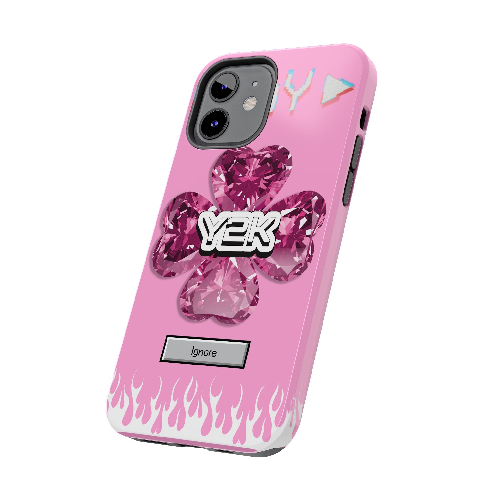 Y2K Play Ignore Sweet Pink Phone Case 💗📱
