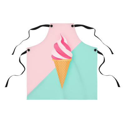 50s–60s Cutesy Ice Cream Cone Cooking Apron 🍦💖👩‍🍳