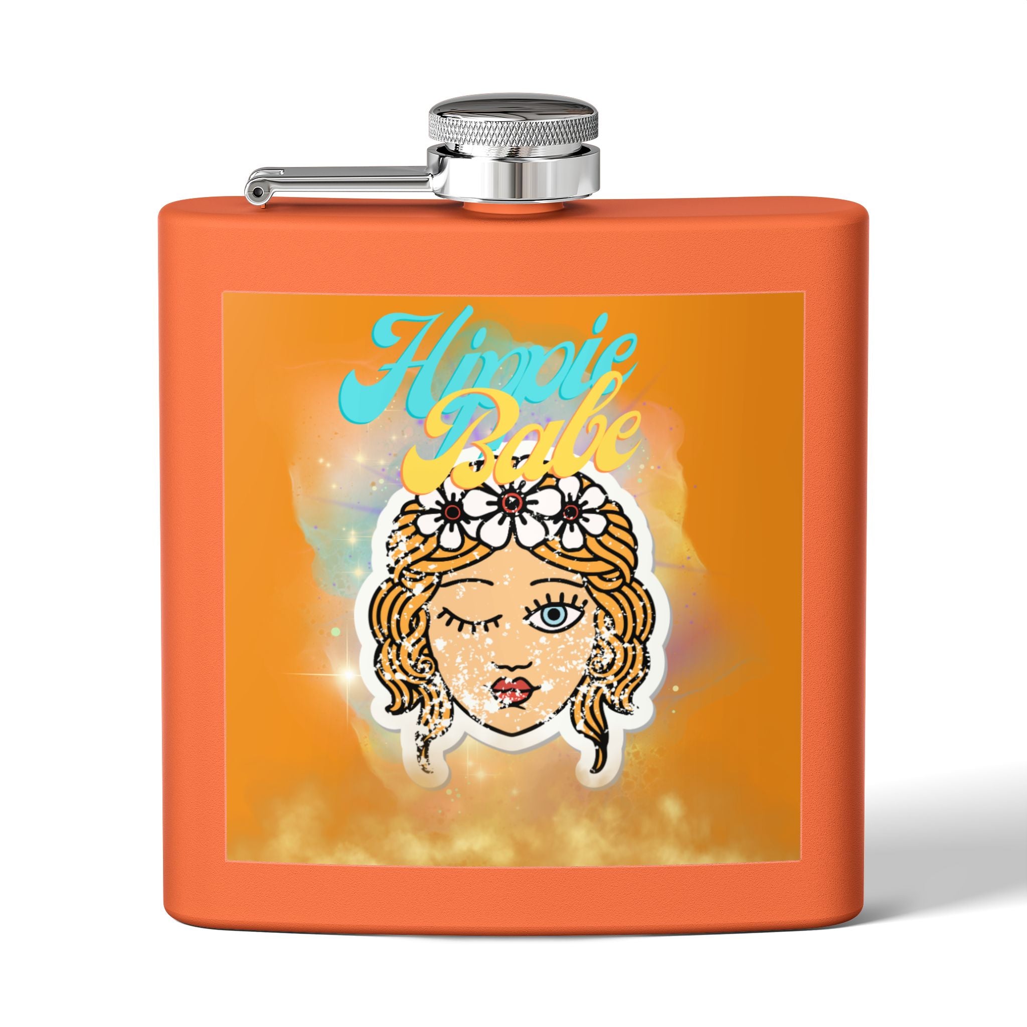 Hippie Babe Flask