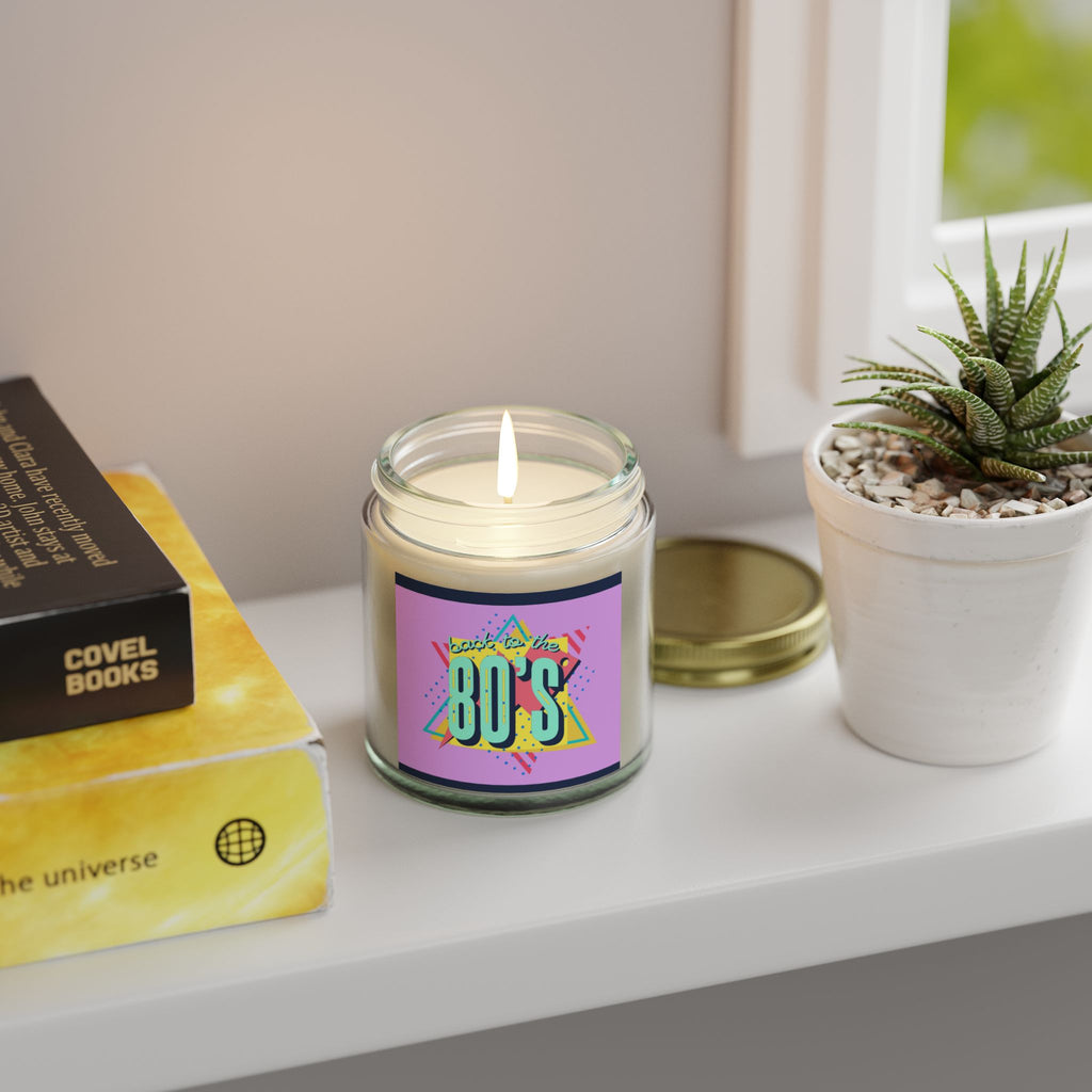 Back to the 80s Candle 🎶🕯️