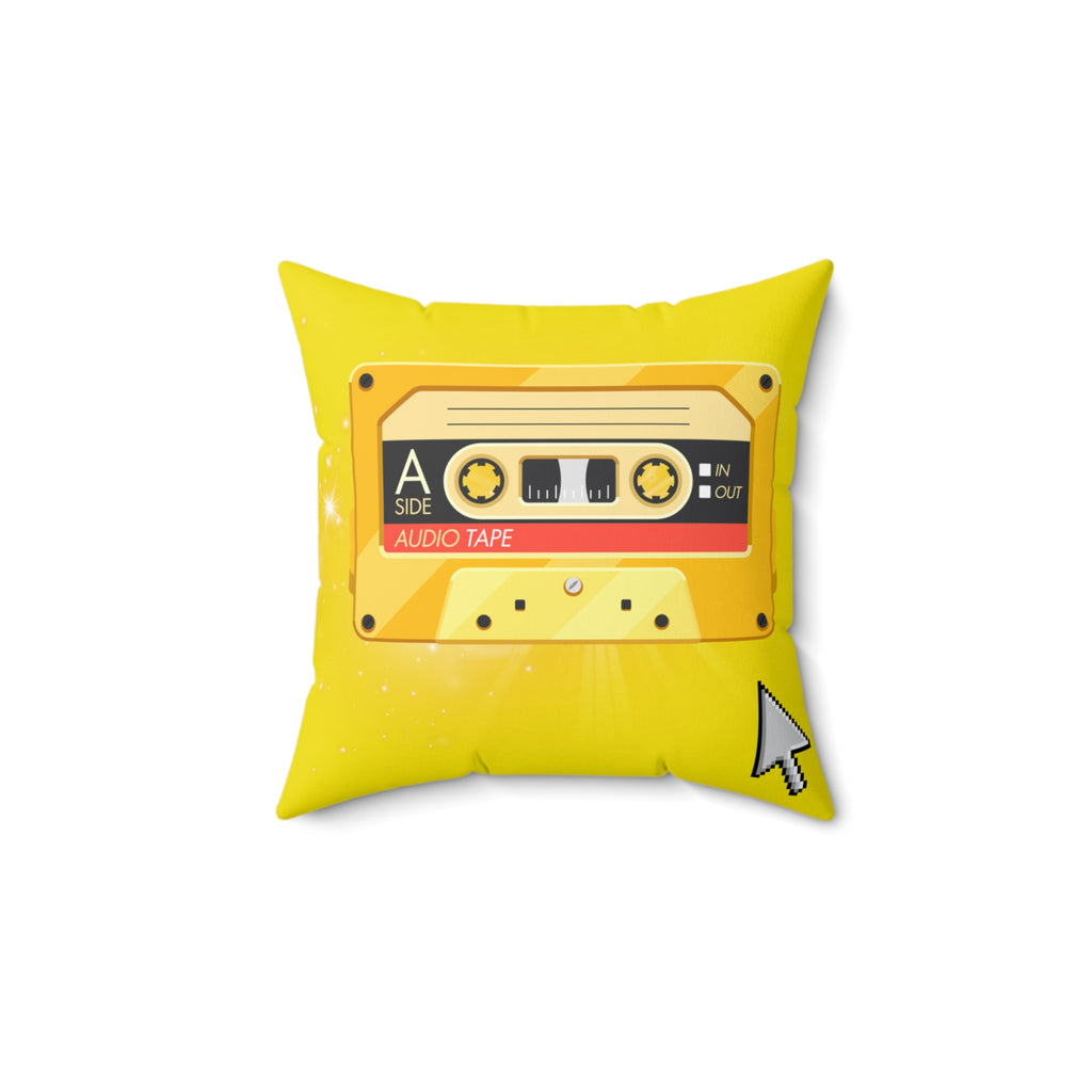 Retro Mix Tape Lips 80s - 90s Pillow 💋🎶📼