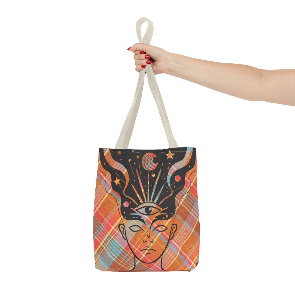 👁️🌼 70s Third Eye Mystical Tote Bag ✨👜