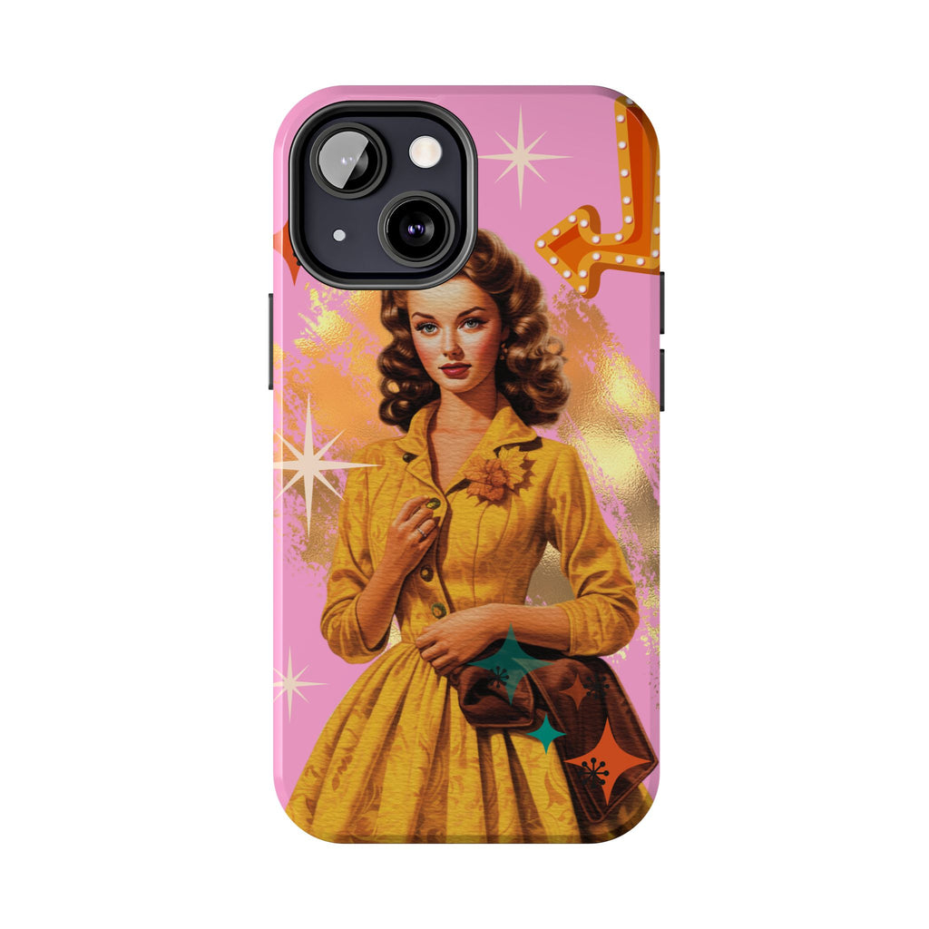 50s Pink Glam Retro Phone Case 💖📱