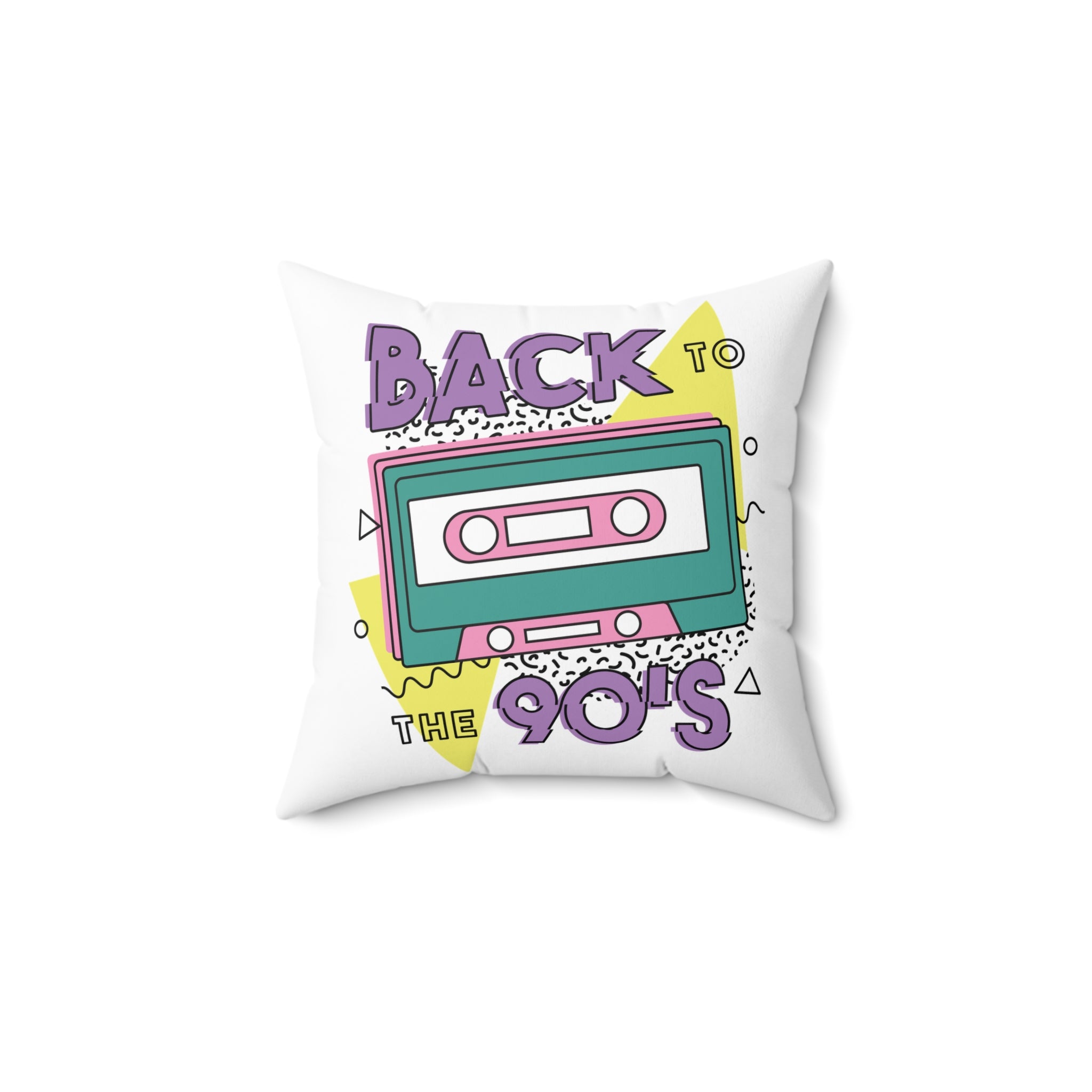 Back to the 90s Nostalgic Pillow