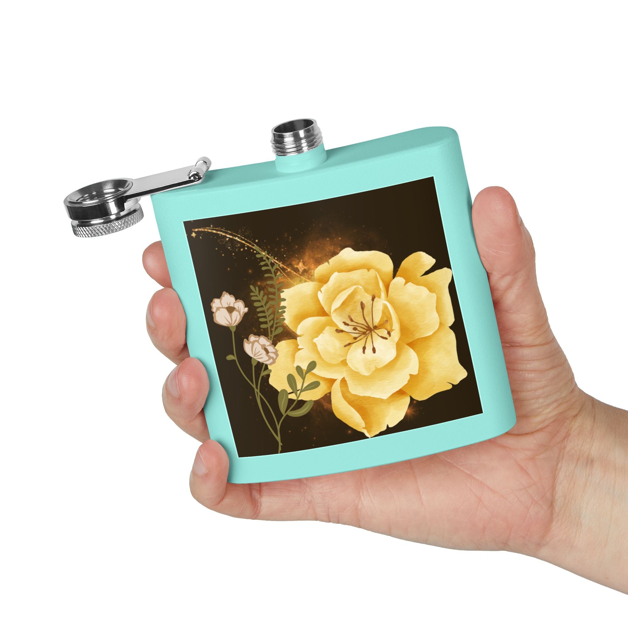 Magic Vintage Floral Flask