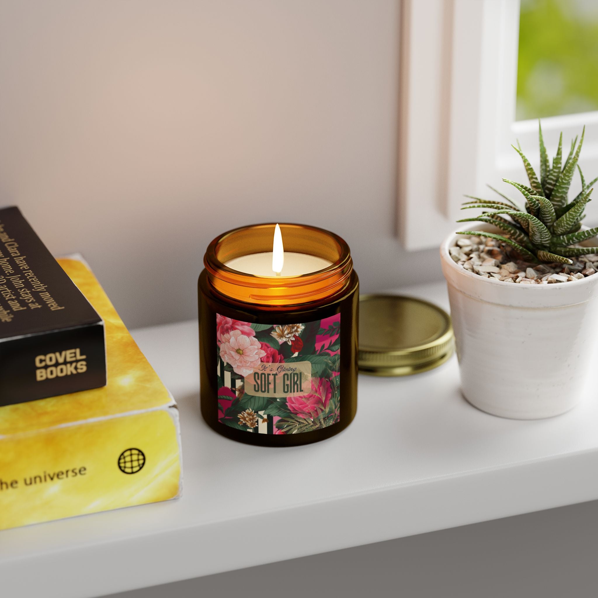 It’s Giving Soft Girl Era Candle 💖🕯️🌷