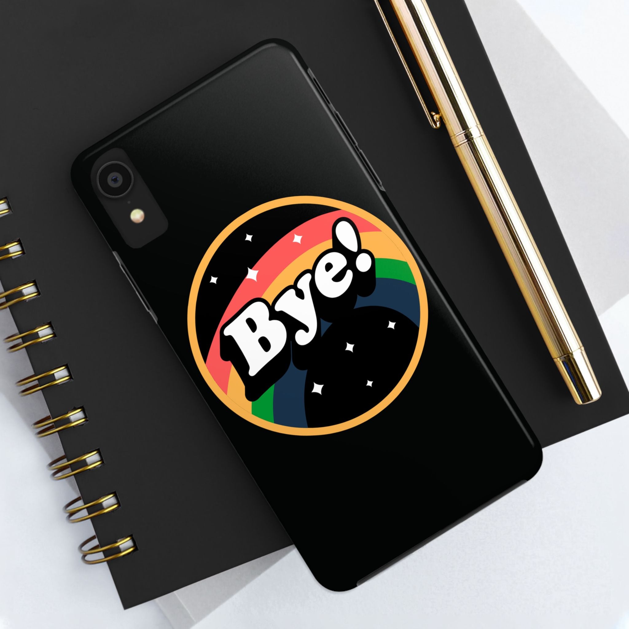 Y2K BYE Phone Case 🖤📱
