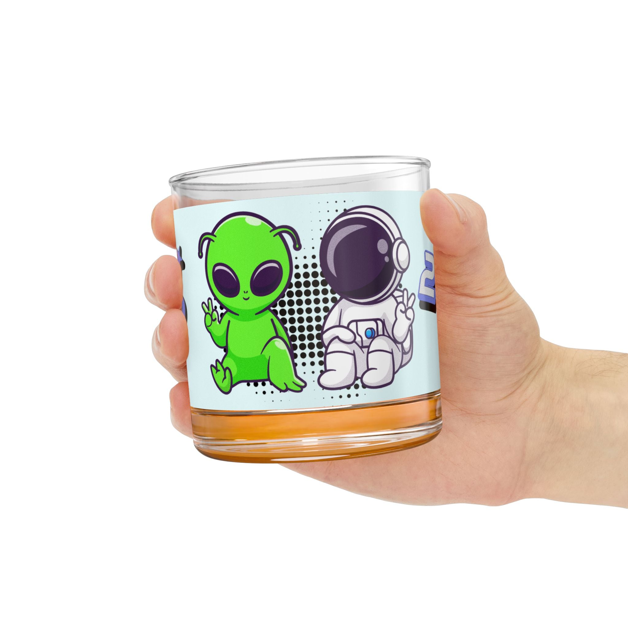 Y2K 2000s Alien Astronaut Glass 👽🚀✨