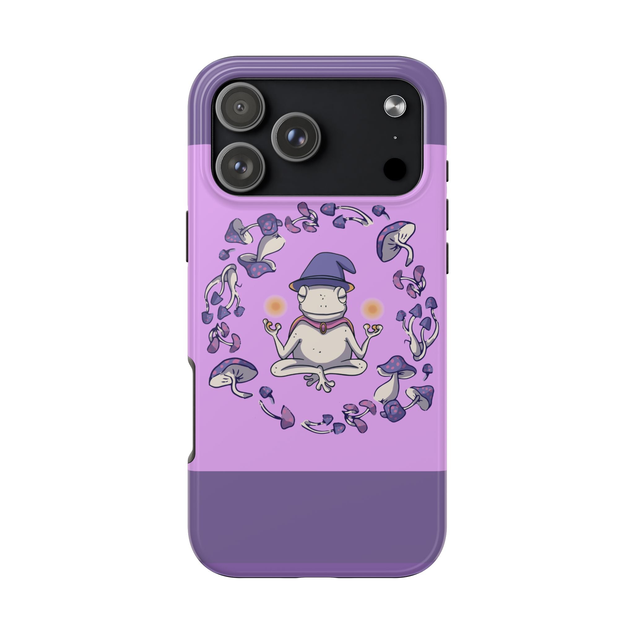 70s Mystical Mushroom Frog Phone Case 🍄🐸✨