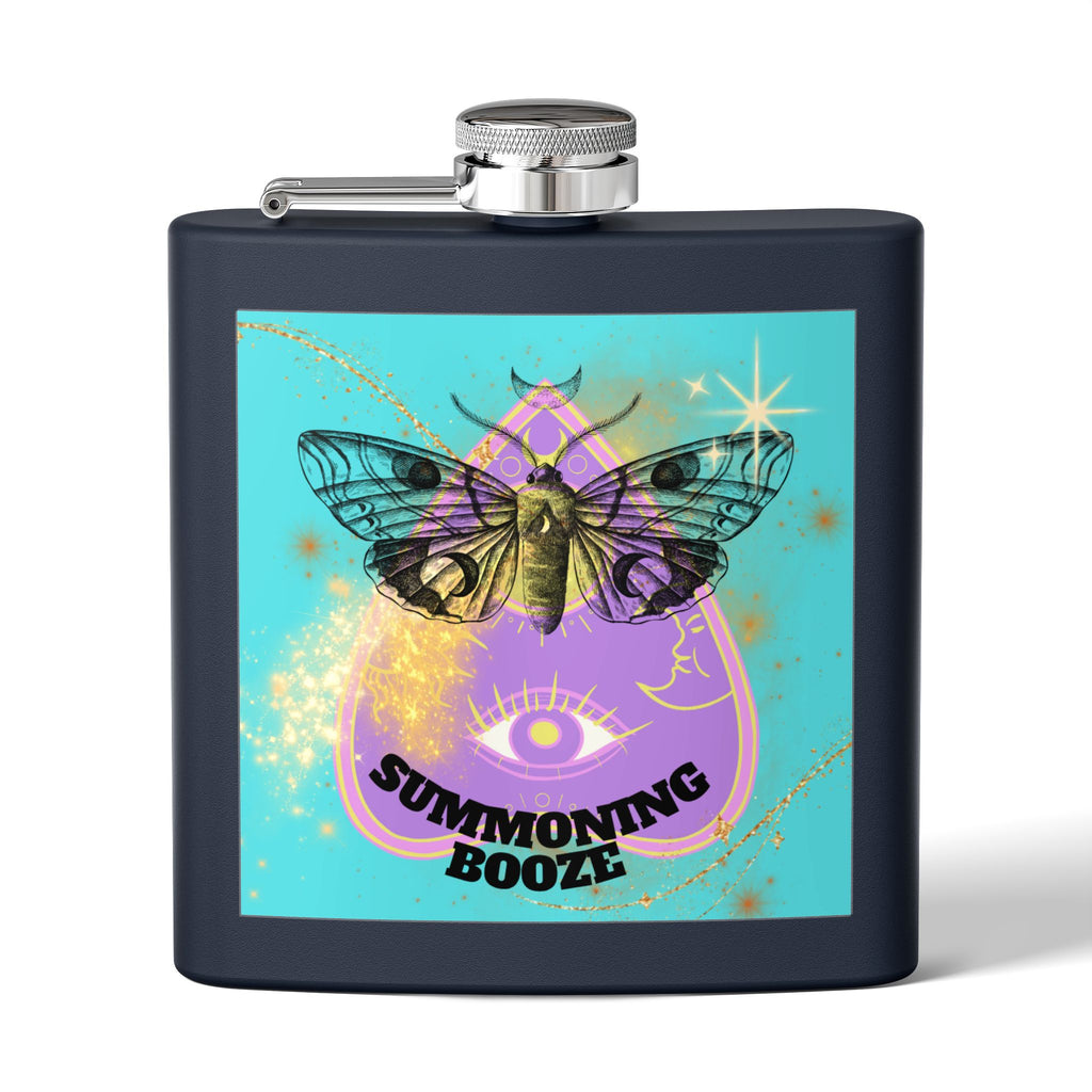 🔮 Summoning Booze Moth Ouija Flask