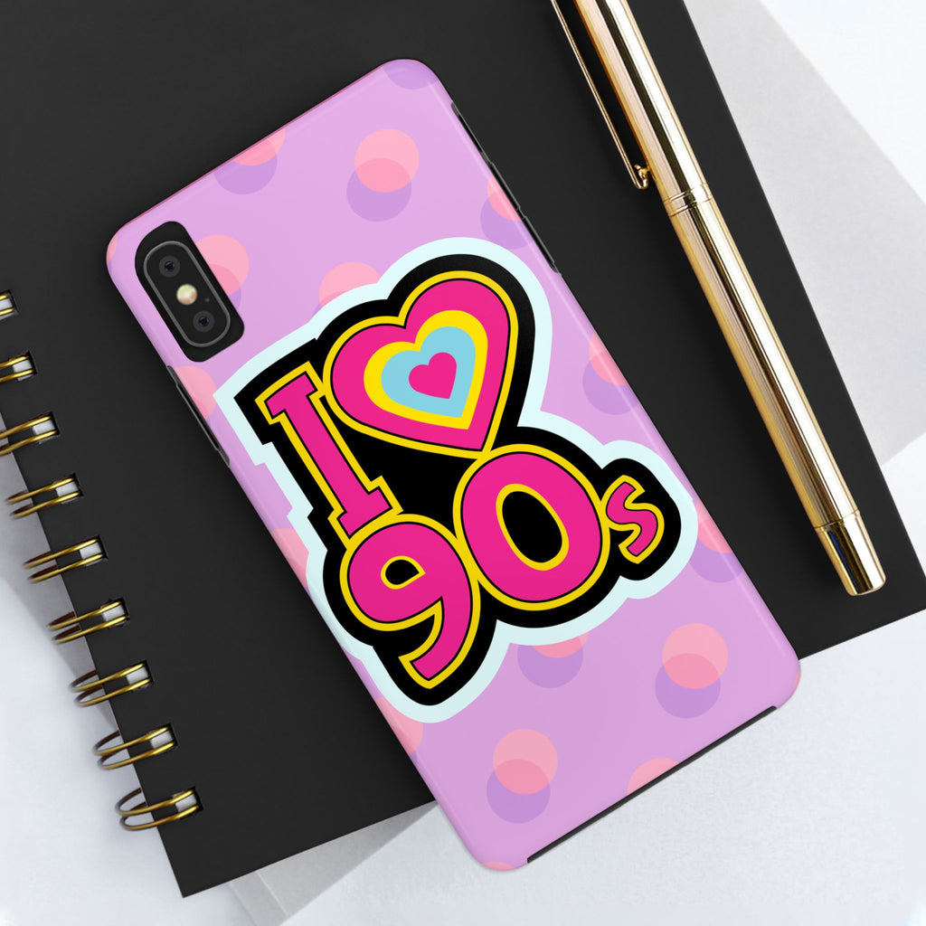 I Heart 90s Phone Case 💿💖📱