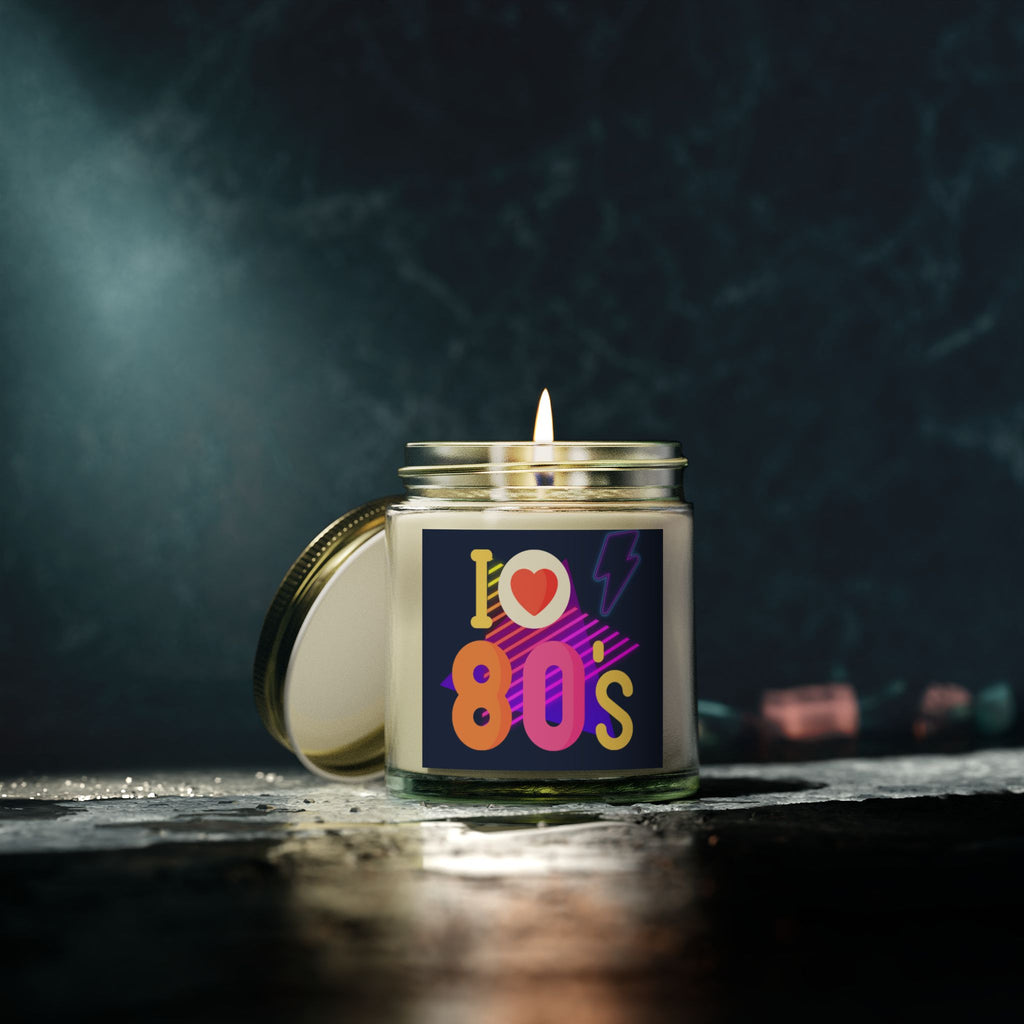 I ❤️ the 80s Candle 🎸🕶️💖