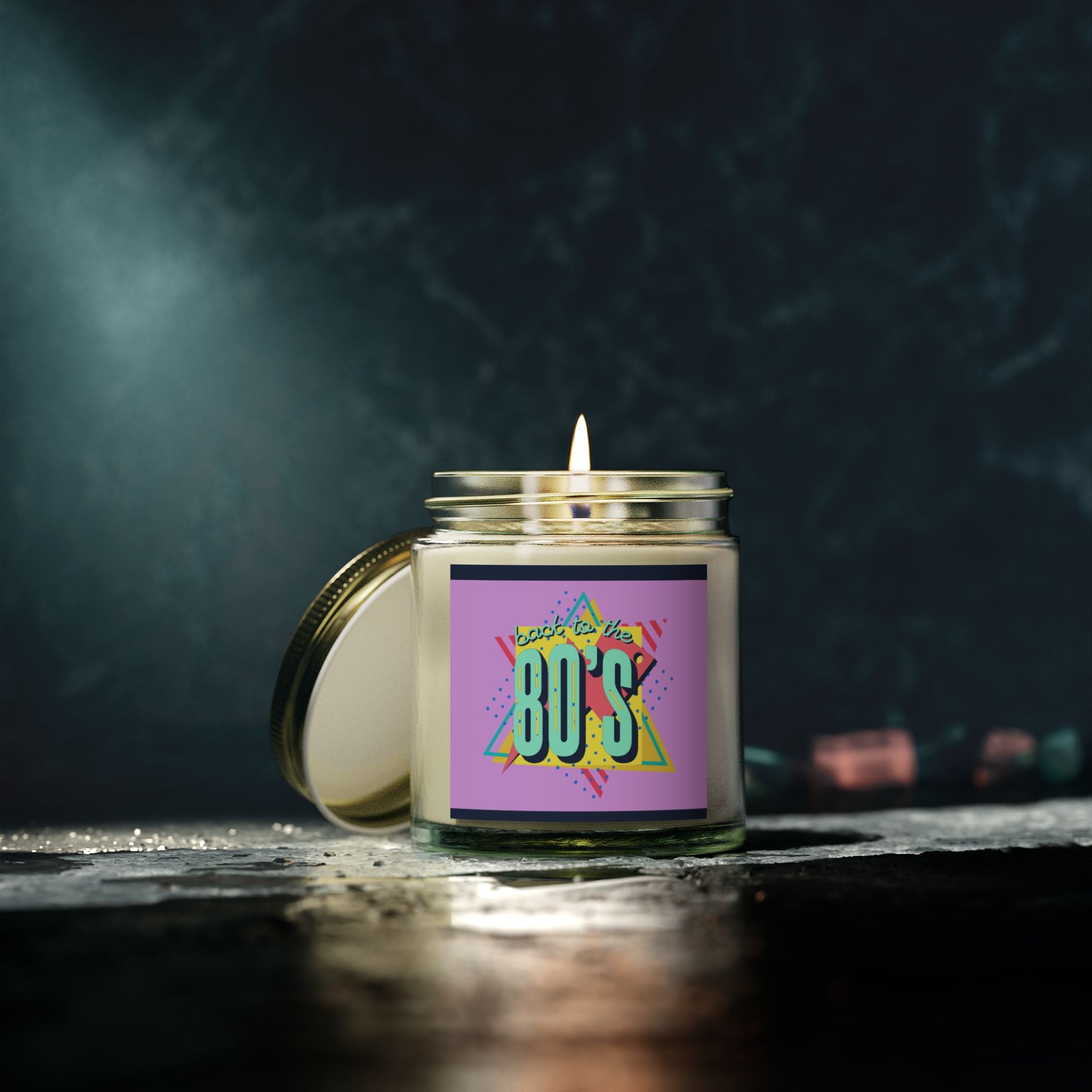 Back to the 80s Candle 🎶🕯️