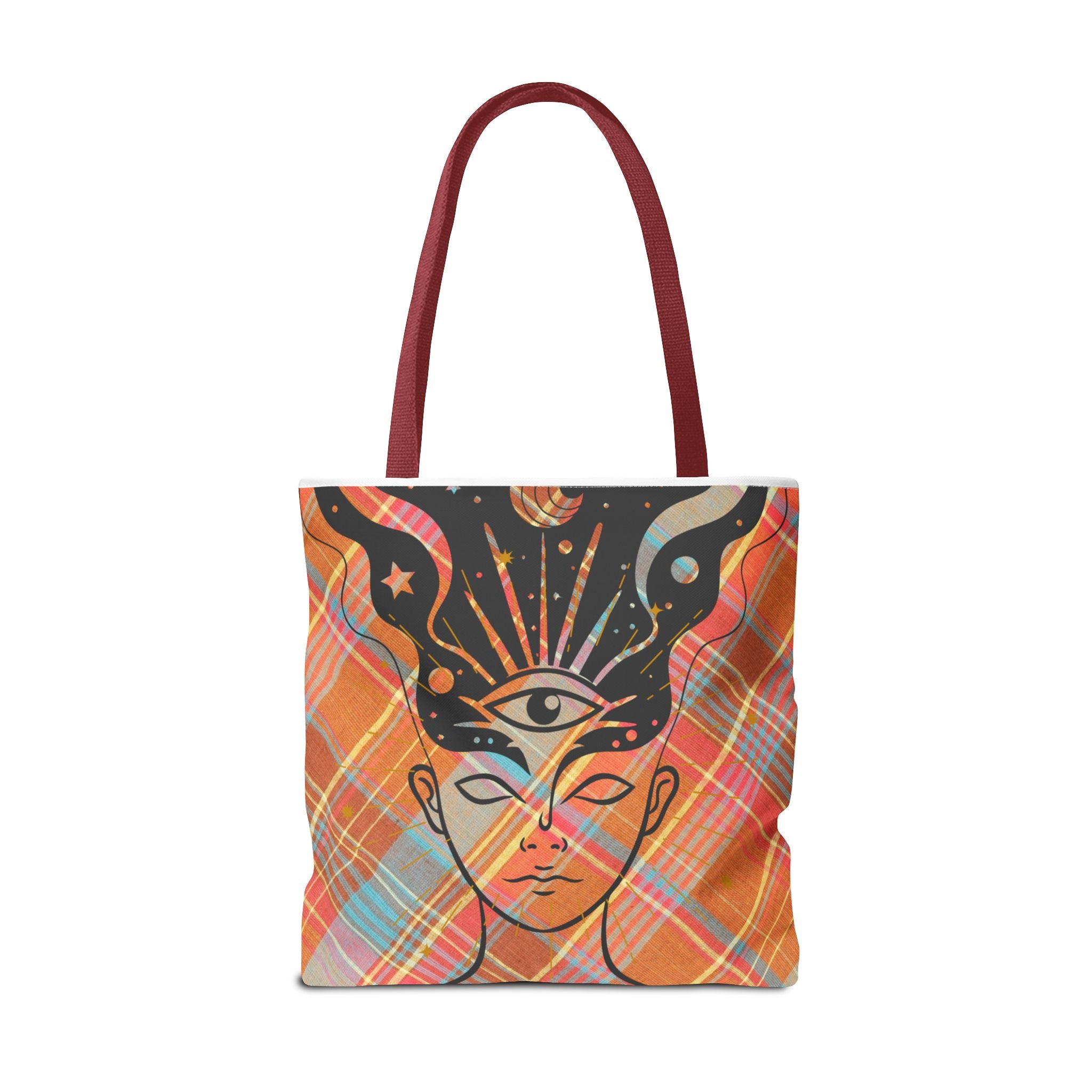 👁️🌼 70s Third Eye Mystical Tote Bag ✨👜