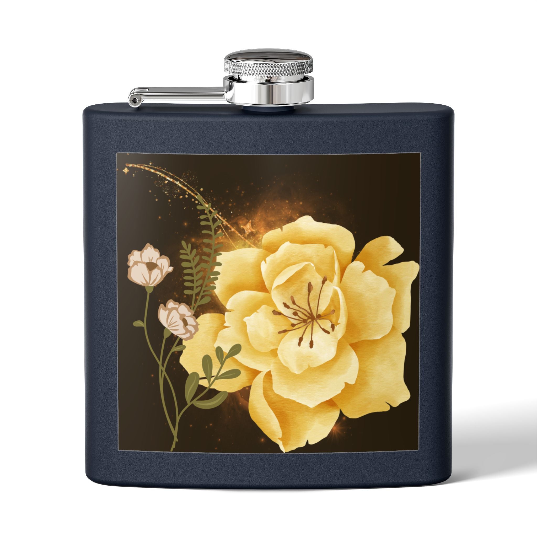 Magic Vintage Floral Flask