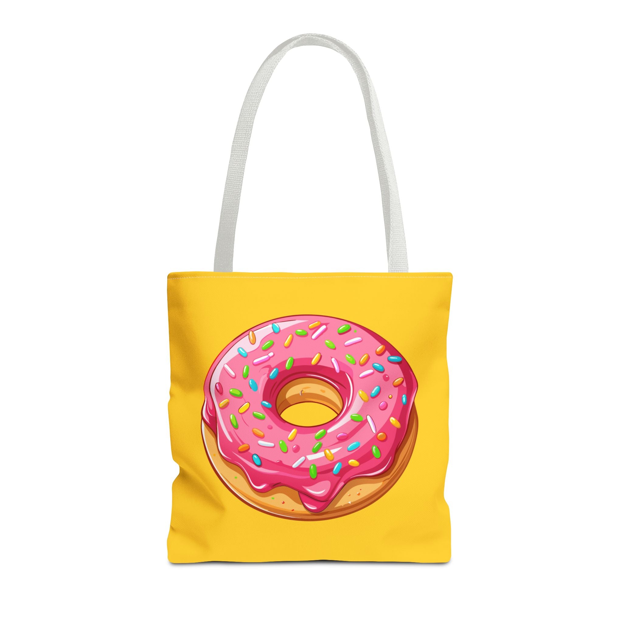🍩 90s Donut Tote Bag – Bright Sprinkles 🍩