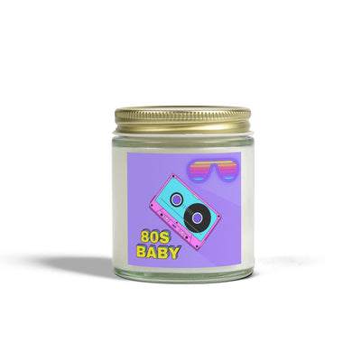 80s Baby Synthwave Mixtape Candle 💿🌈🔥