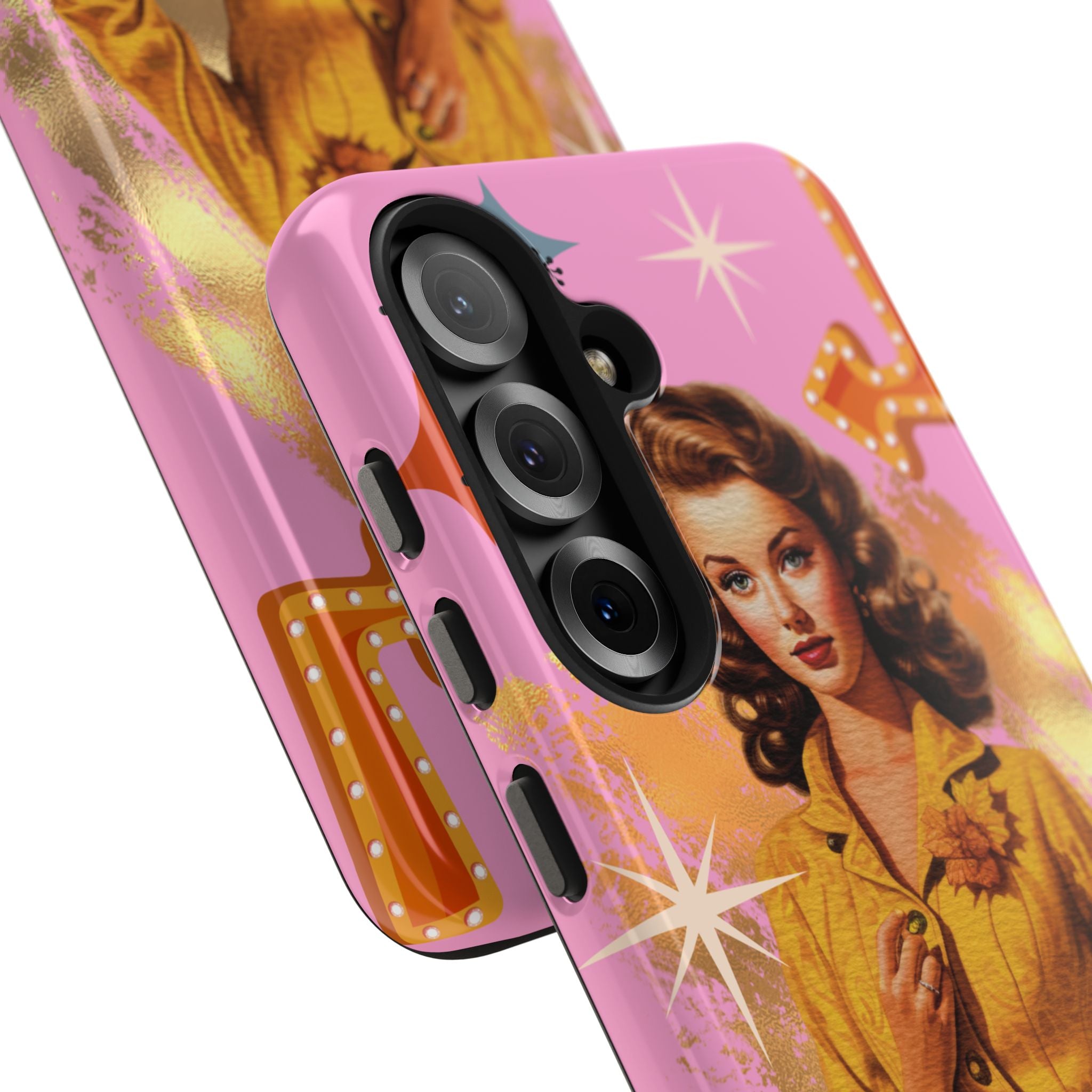 50s Pink Glam Retro Phone Case 💖📱