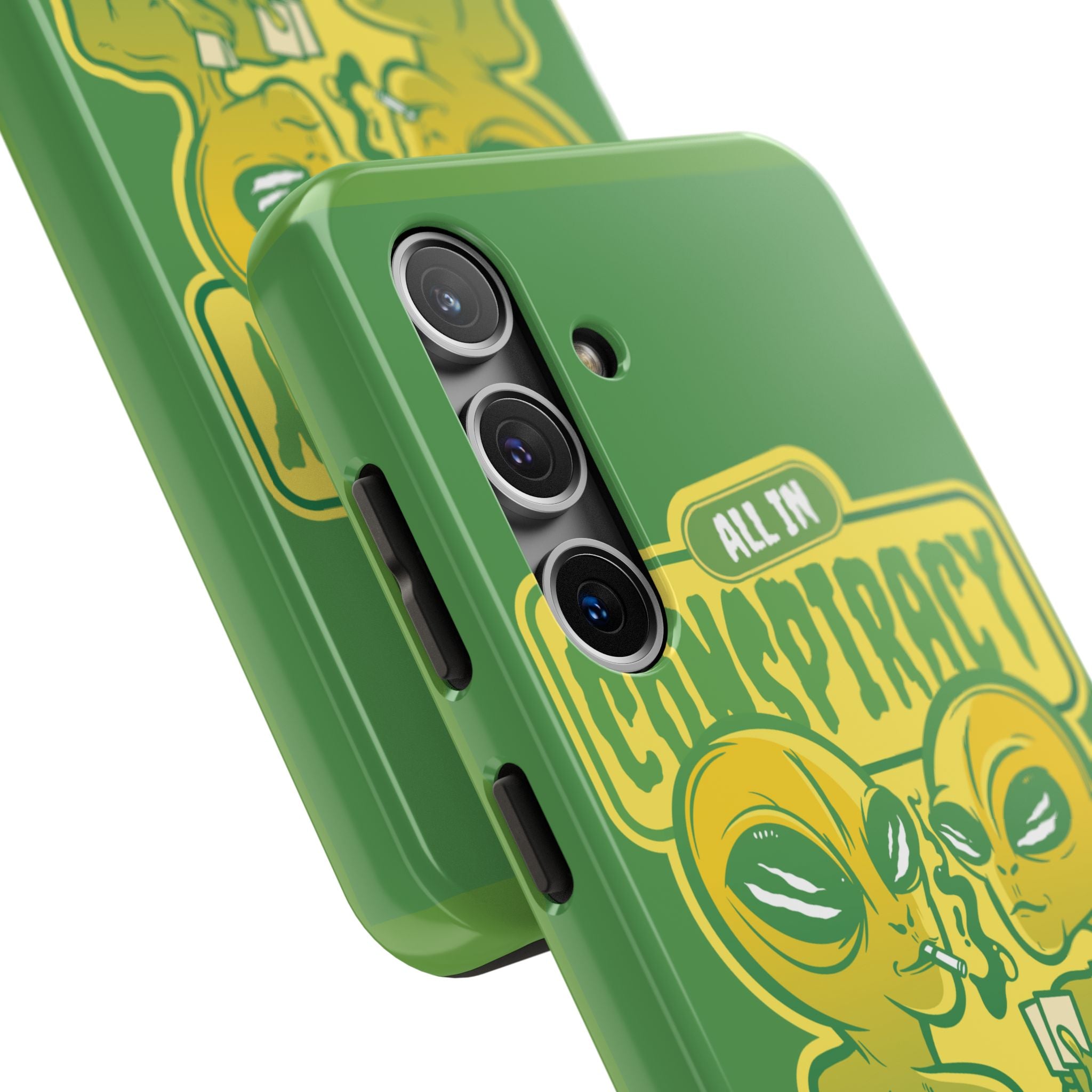 90s All-In Conspiracy Phone Case 📼🌀