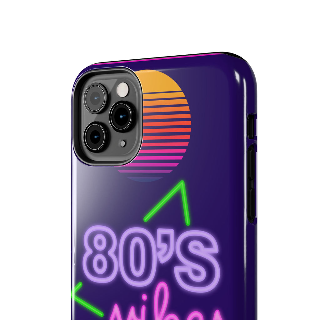 80s Vibes Synthwave Palm Trees Phone Case 🌴🎹📱