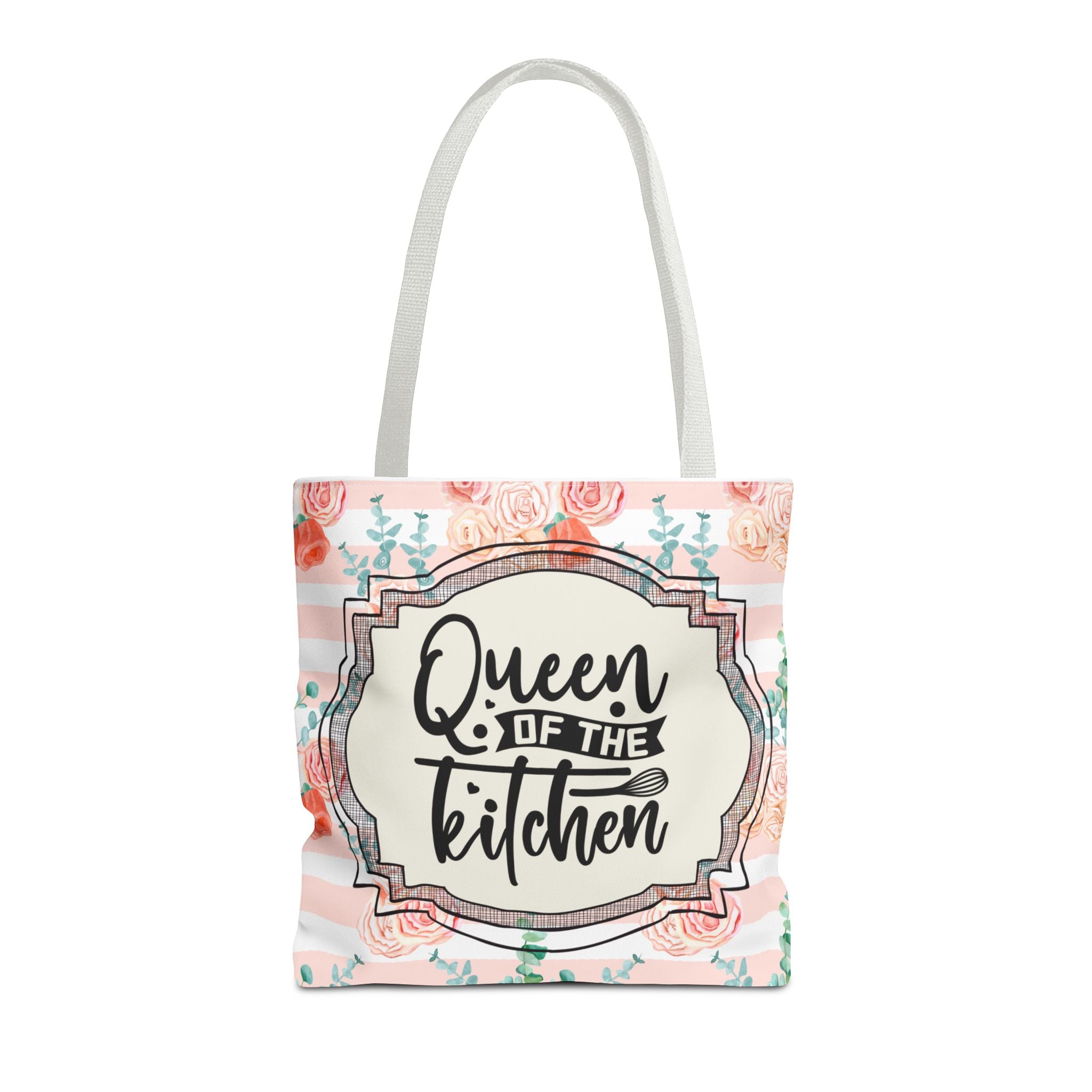 👑🍰 50s Queen of the Kitchen Tote Bag 💖🌸
