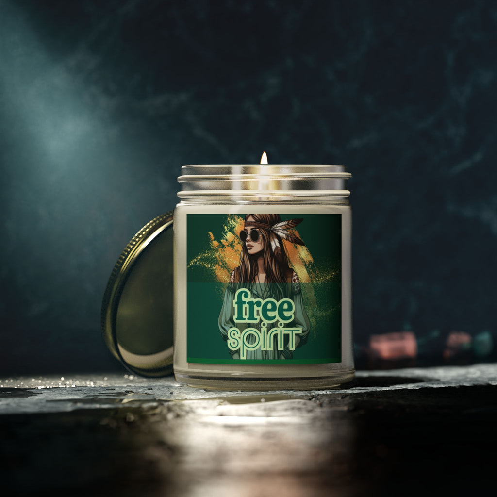 🌼 Free Spirit Hippie Girl Candle