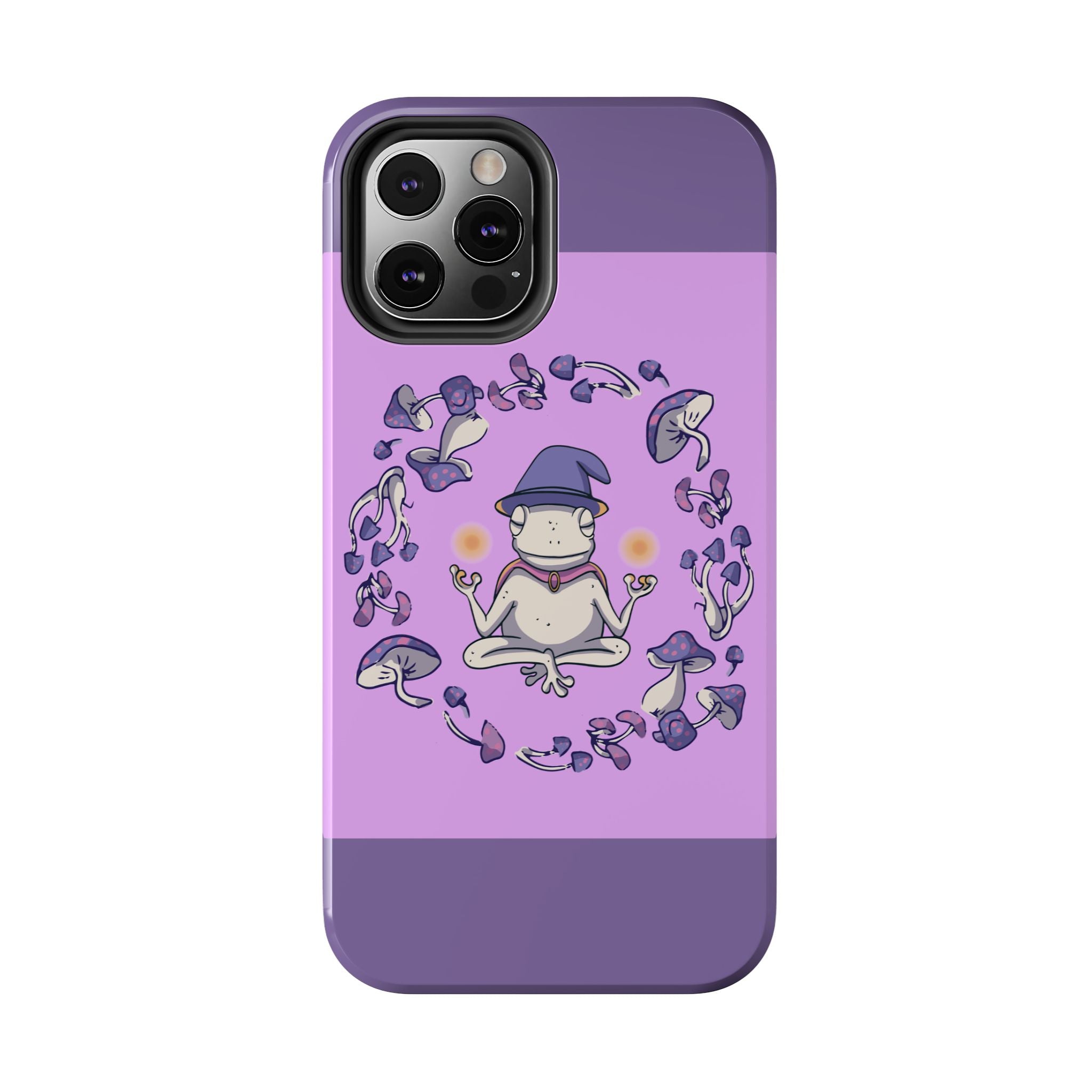 70s Mystical Mushroom Frog Phone Case 🍄🐸✨