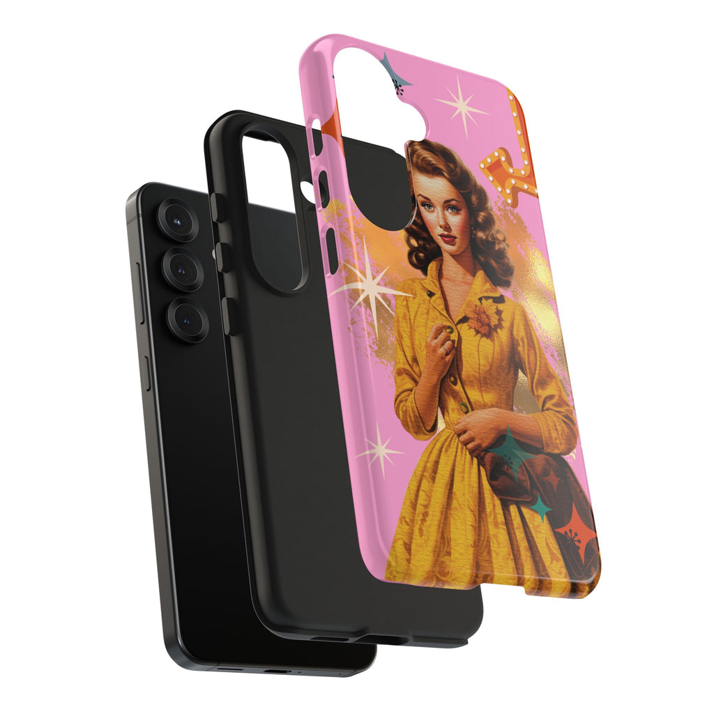 50s Pink Glam Retro Phone Case 💖📱