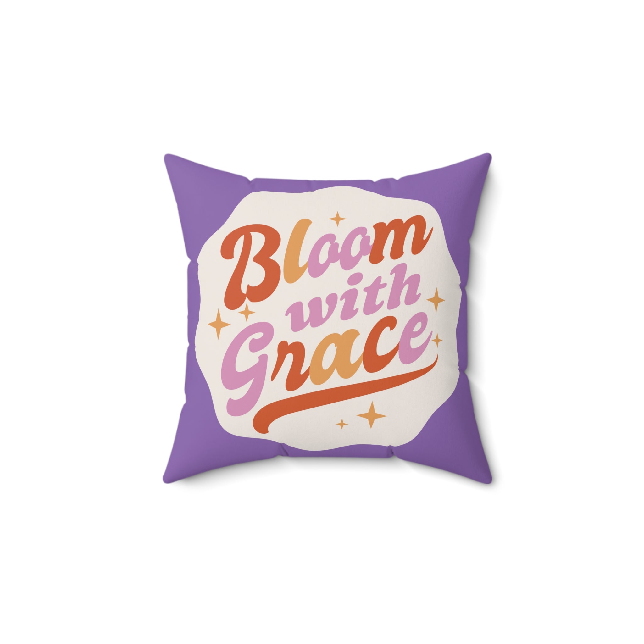 Bloom With Grace 60s Mood Pillow