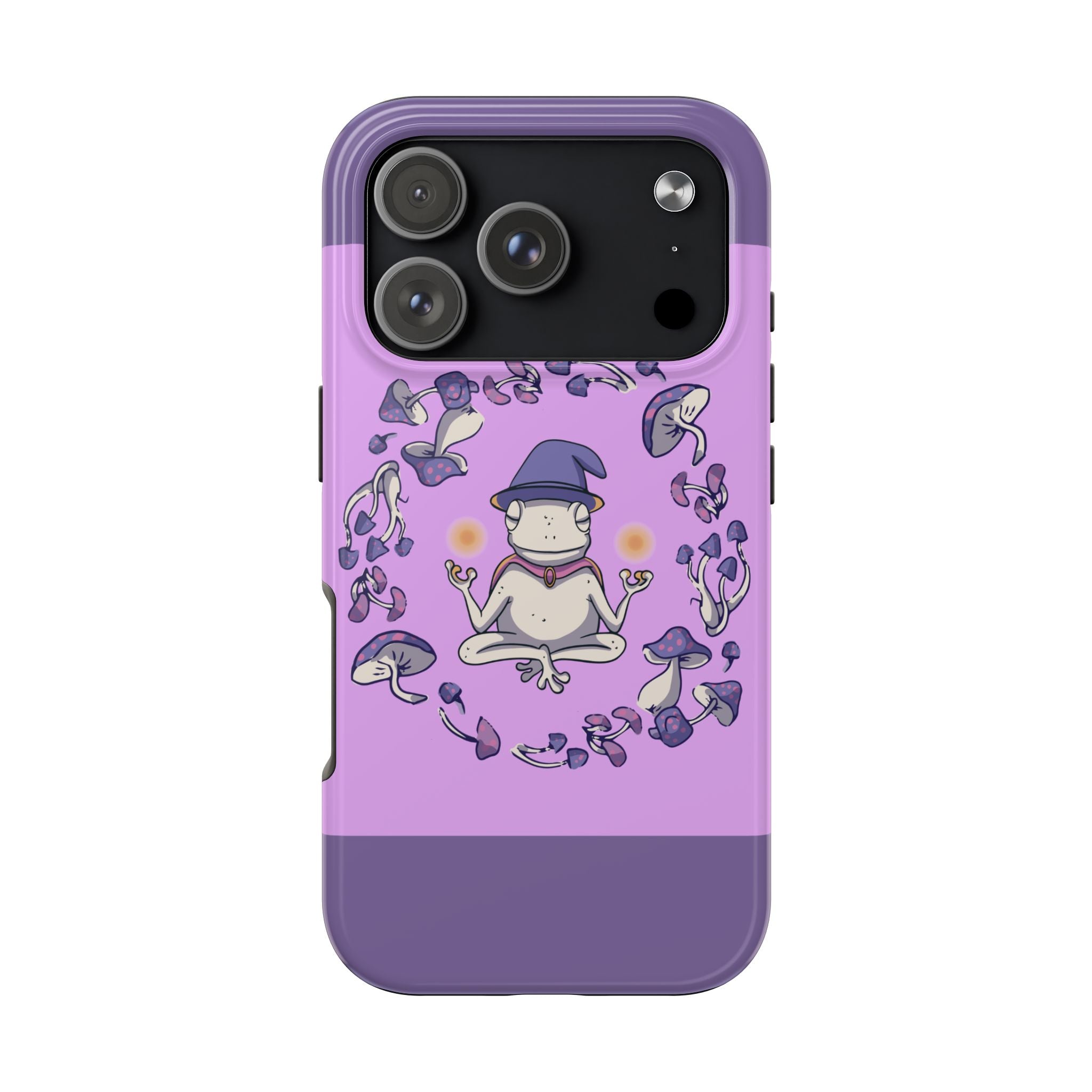 70s Mystical Mushroom Frog Phone Case 🍄🐸✨