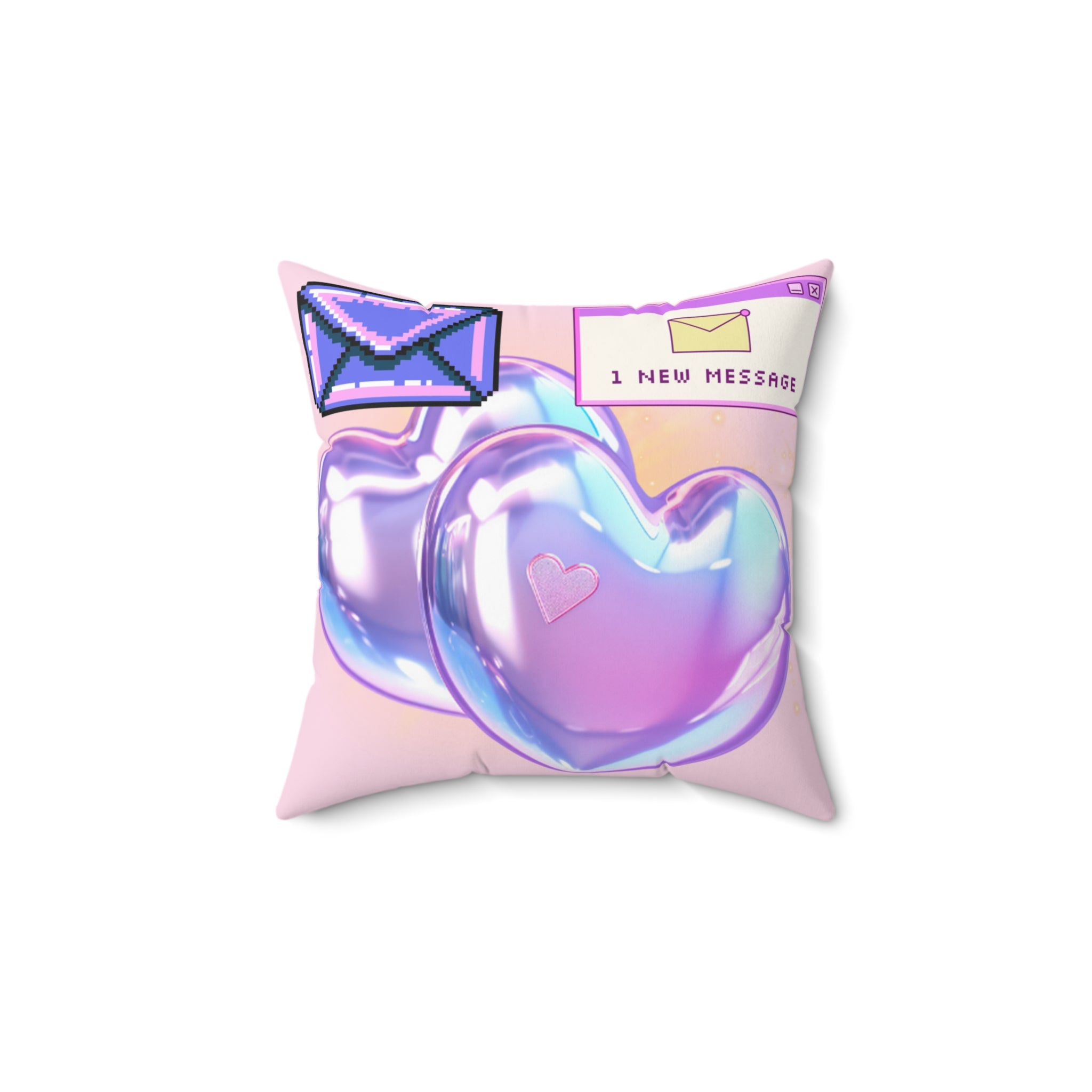 “Y2K Love Message Pillow” 💌💿💖
