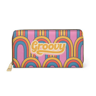 70s Rainbow Groovy Wallet 🌈🕶️💛