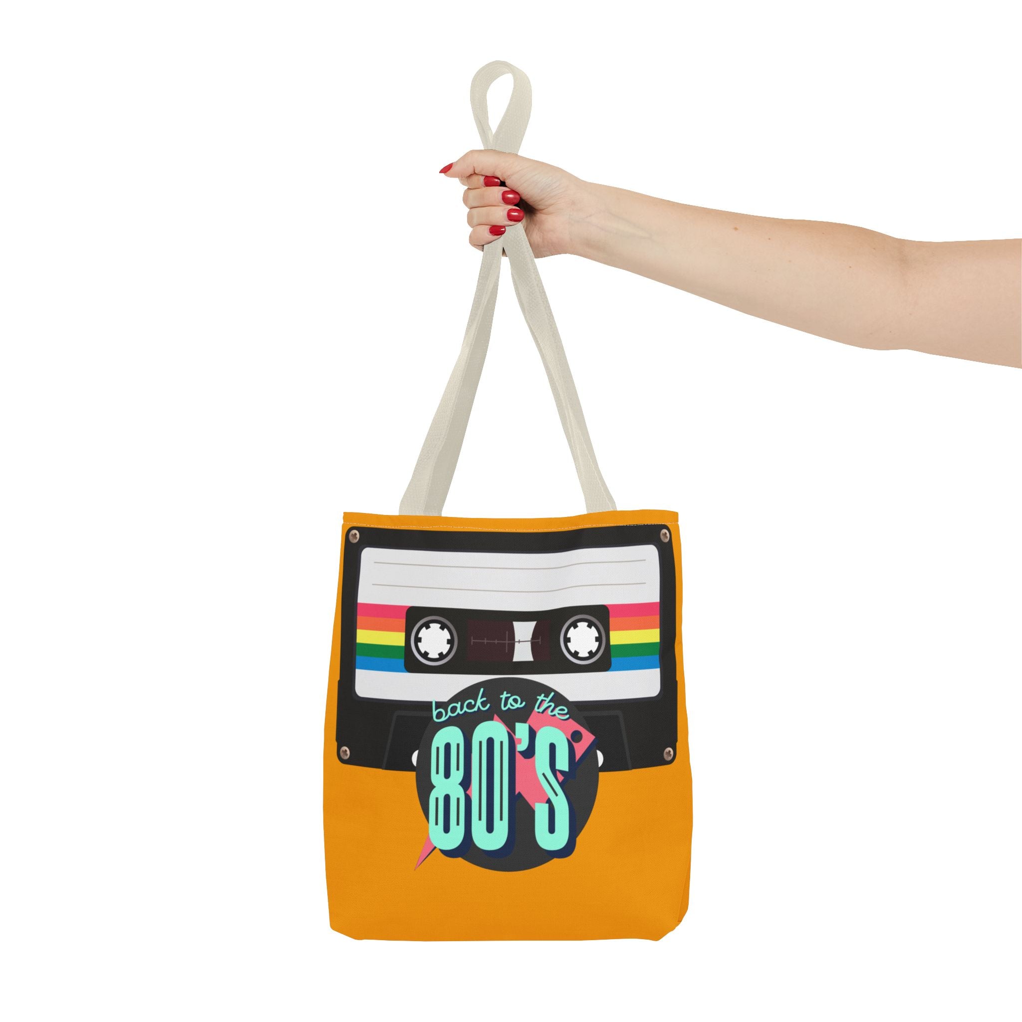 🎵 Back to the 80s Mixtape Retro Tote Bag