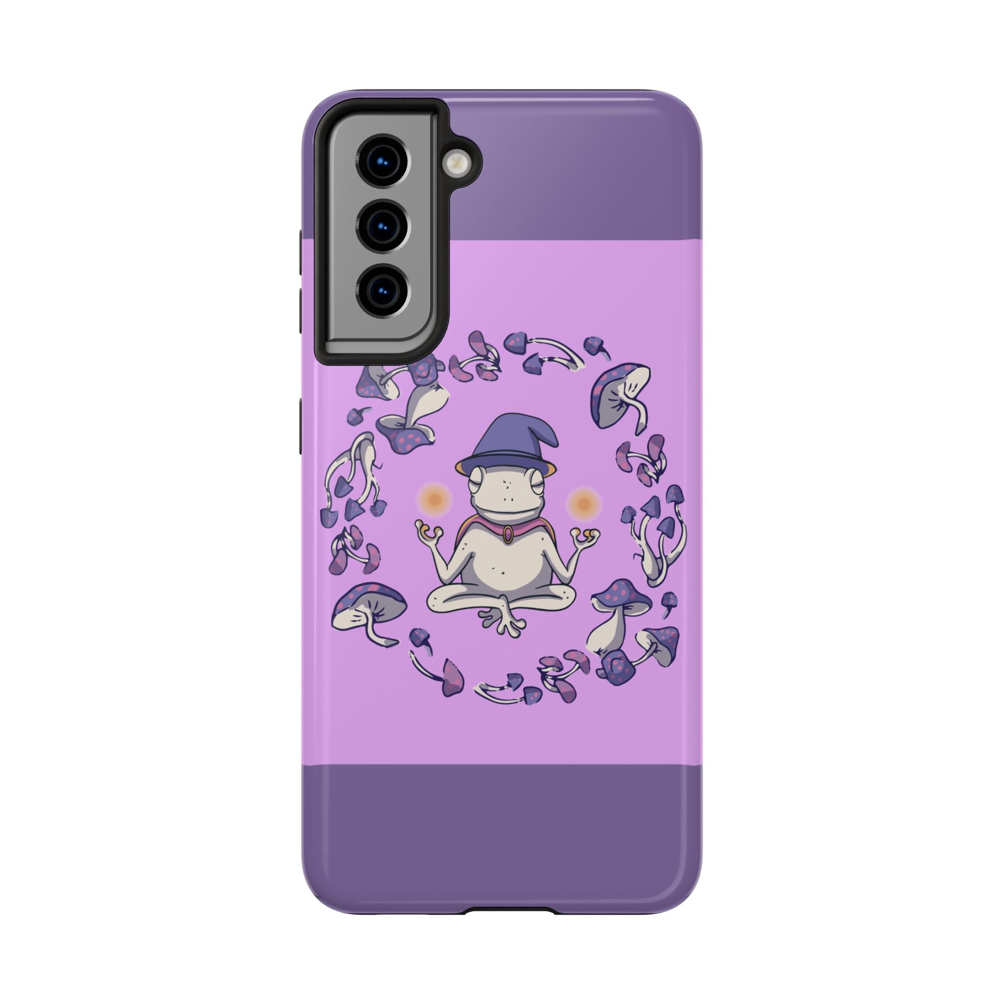 70s Mystical Mushroom Frog Phone Case 🍄🐸✨