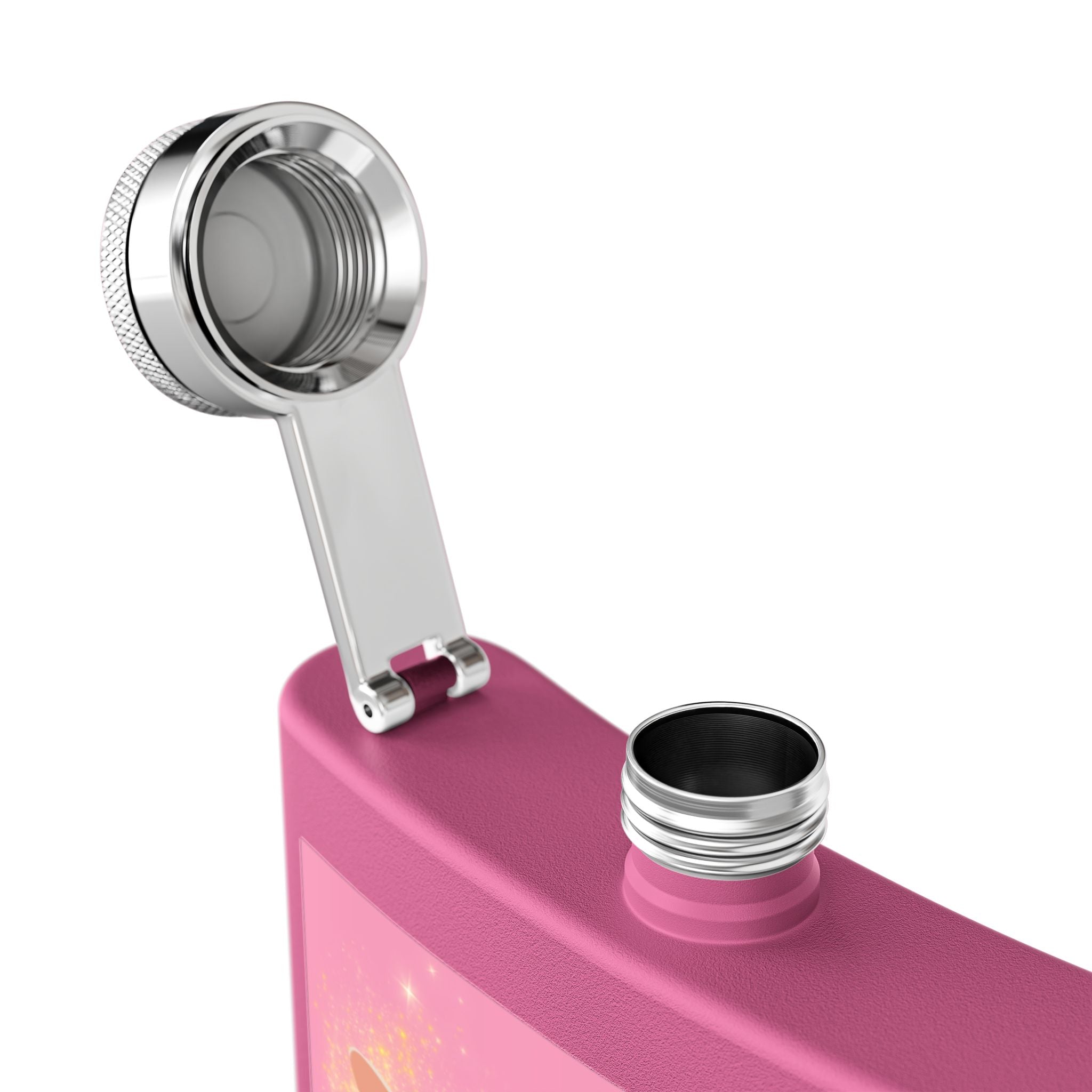 In My Soft Girl Era Pink Flask