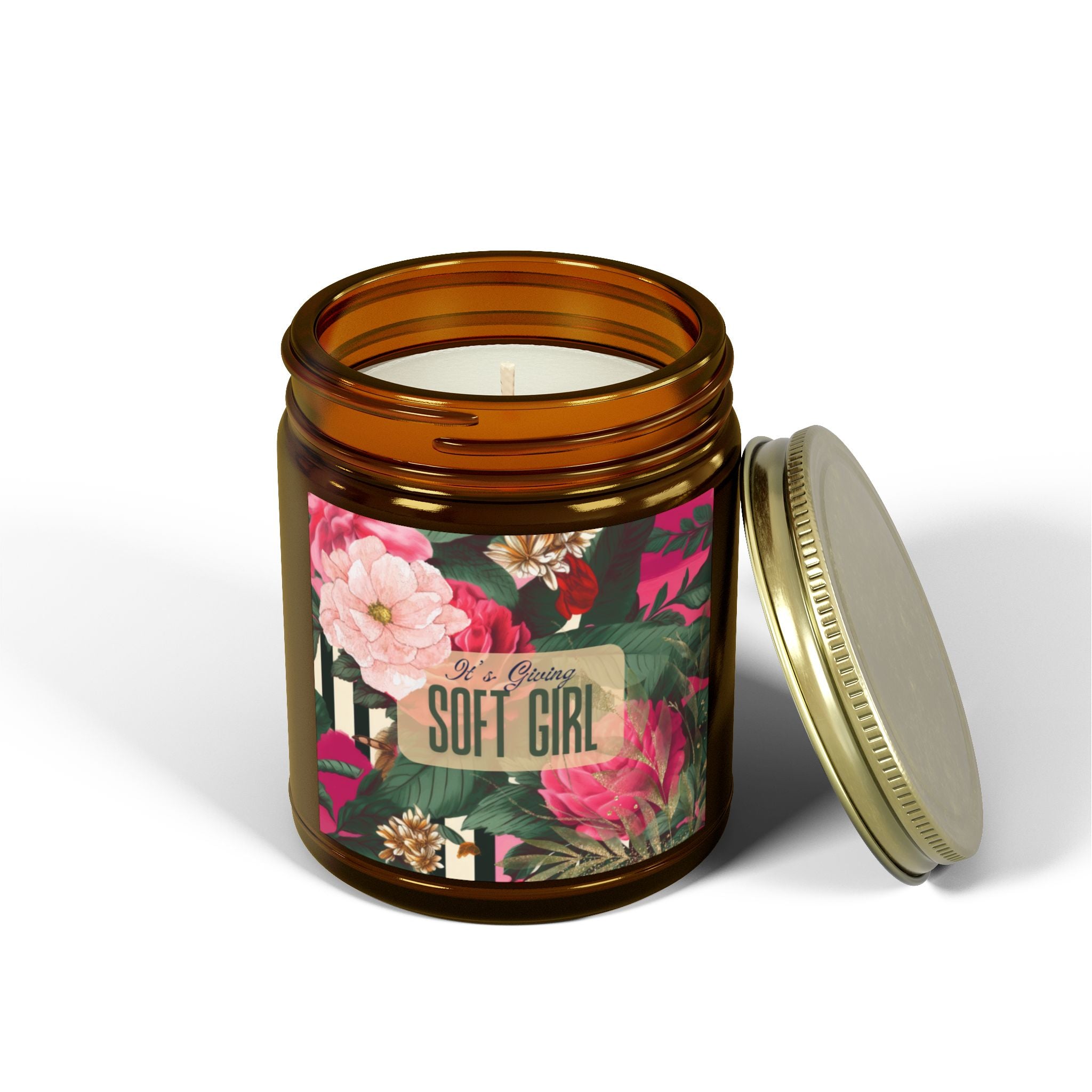 It’s Giving Soft Girl Era Candle 💖🕯️🌷