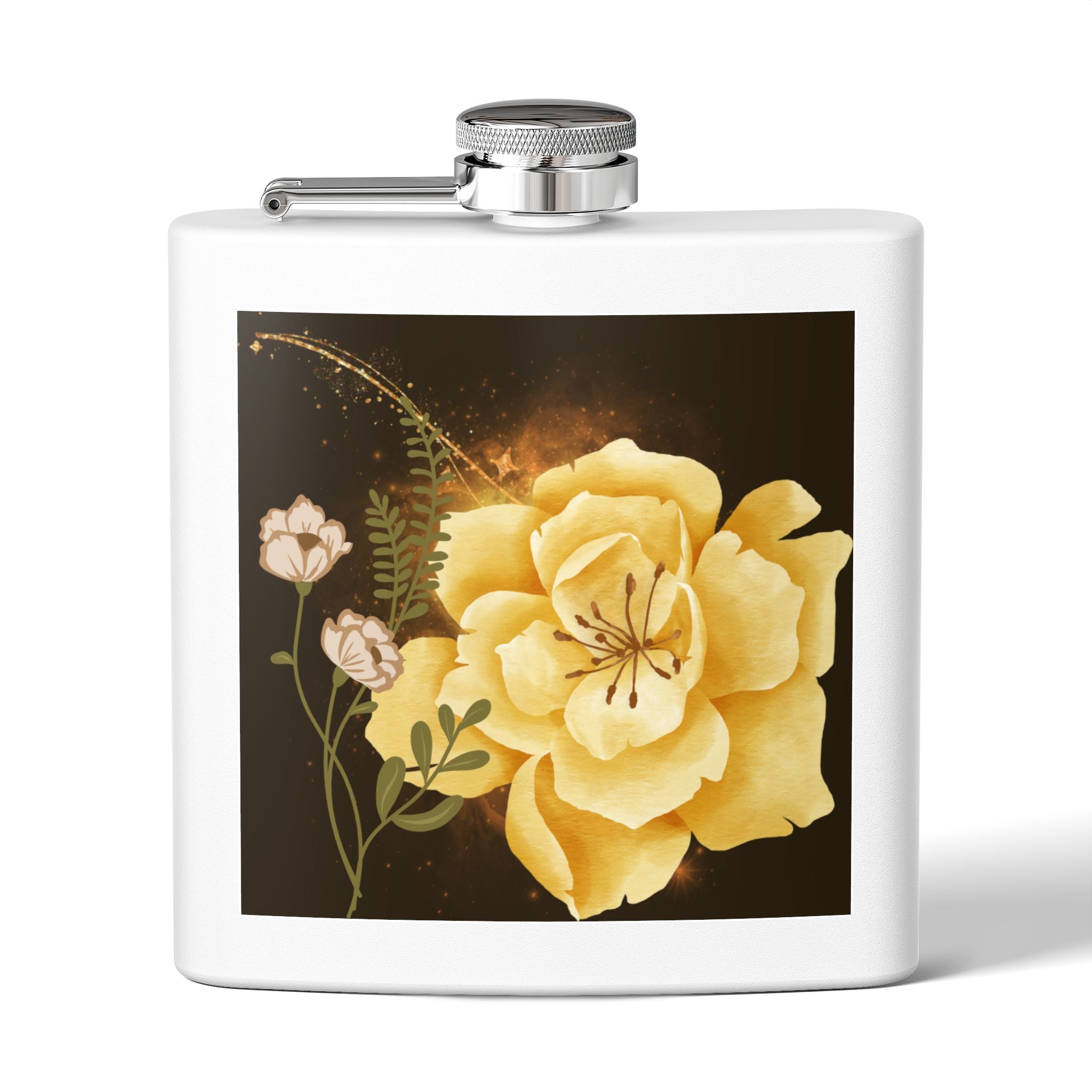 Magic Vintage Floral Flask
