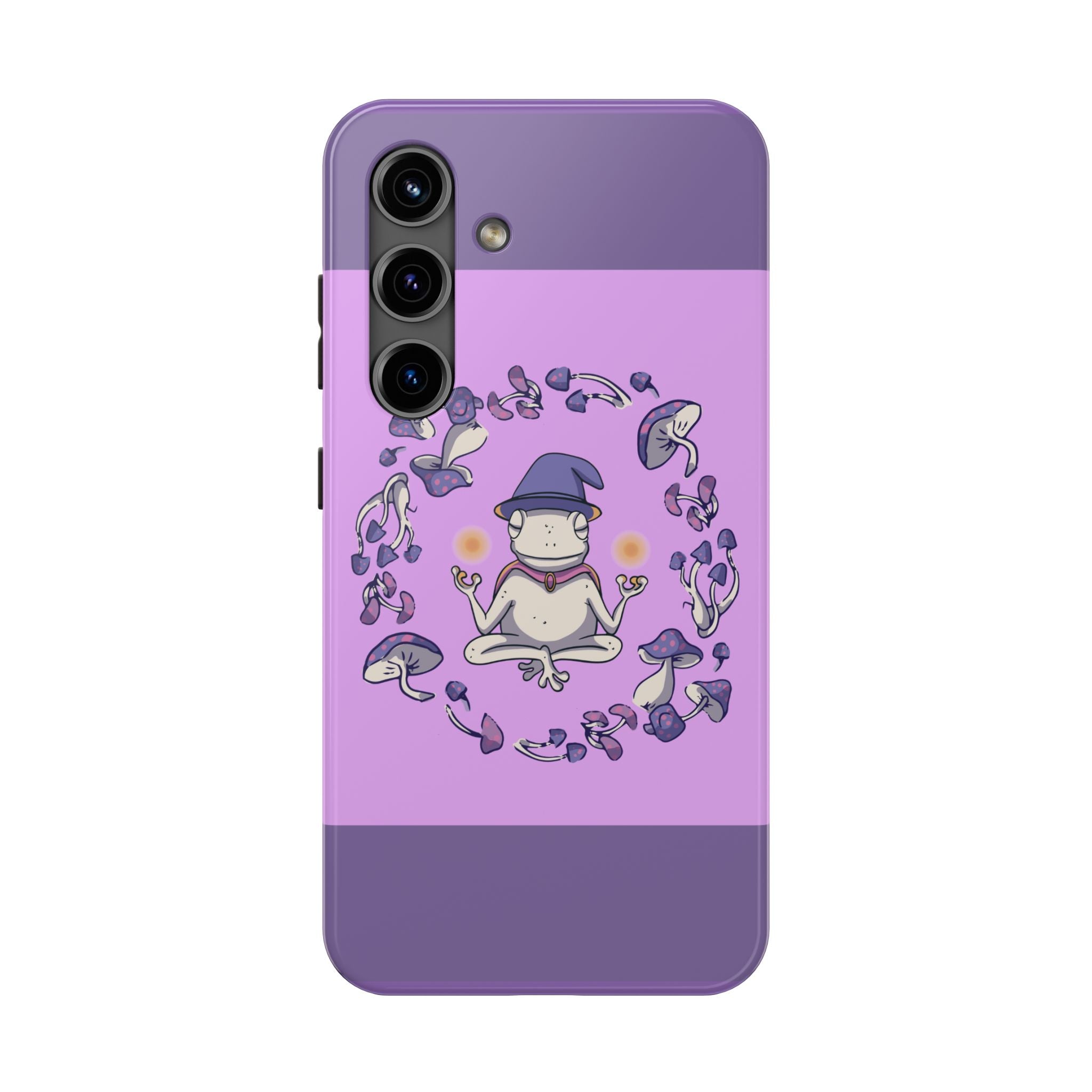 70s Mystical Mushroom Frog Phone Case 🍄🐸✨