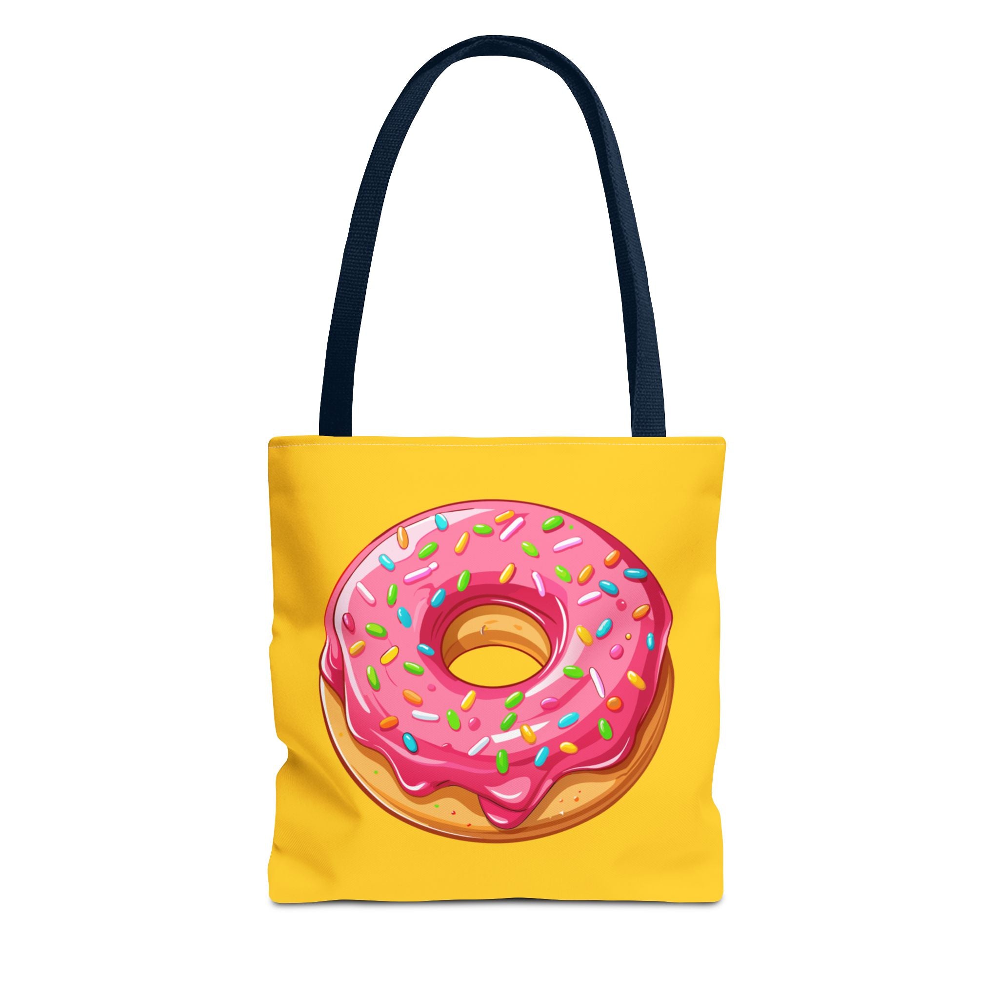 🍩 90s Donut Tote Bag – Bright Sprinkles 🍩