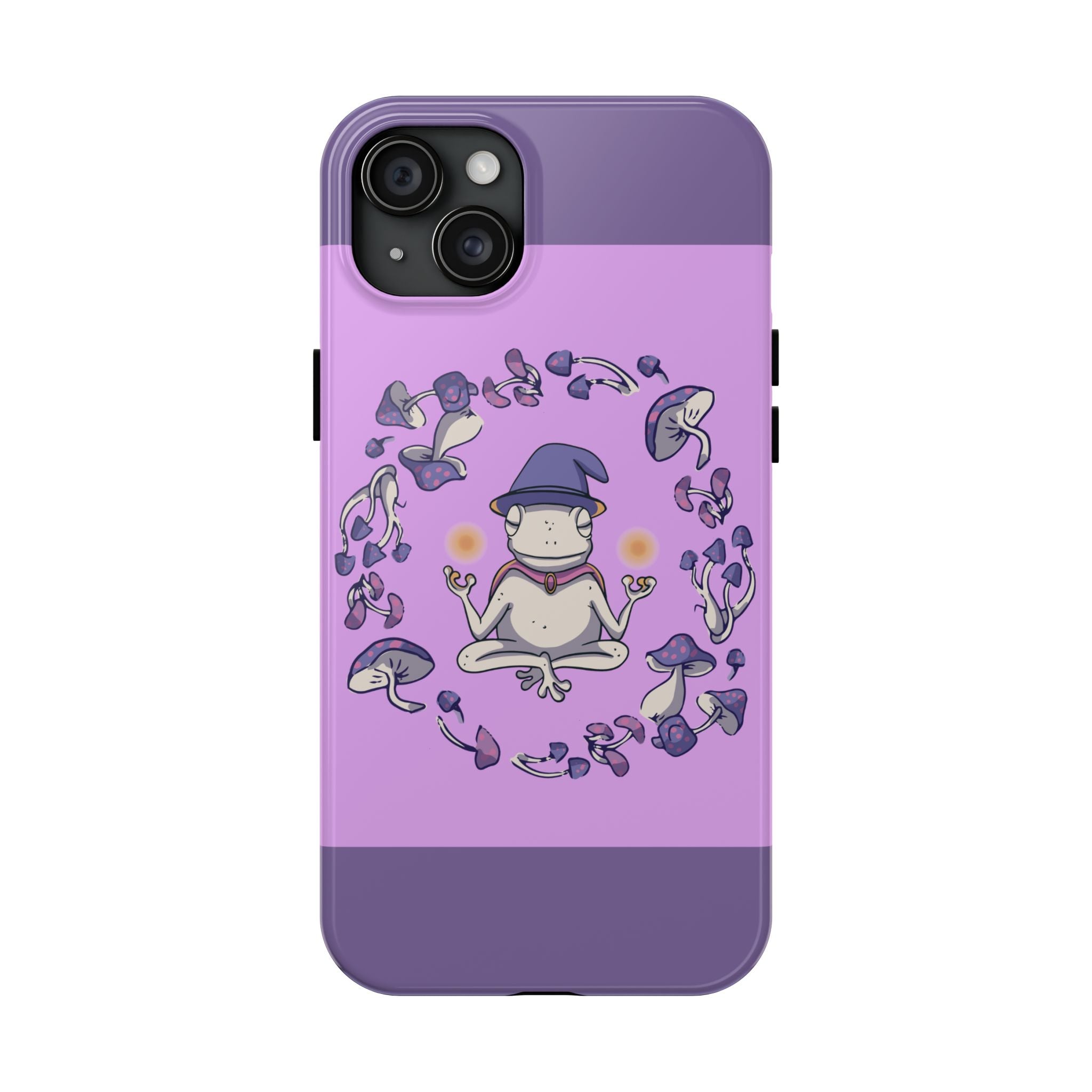 70s Mystical Mushroom Frog Phone Case 🍄🐸✨