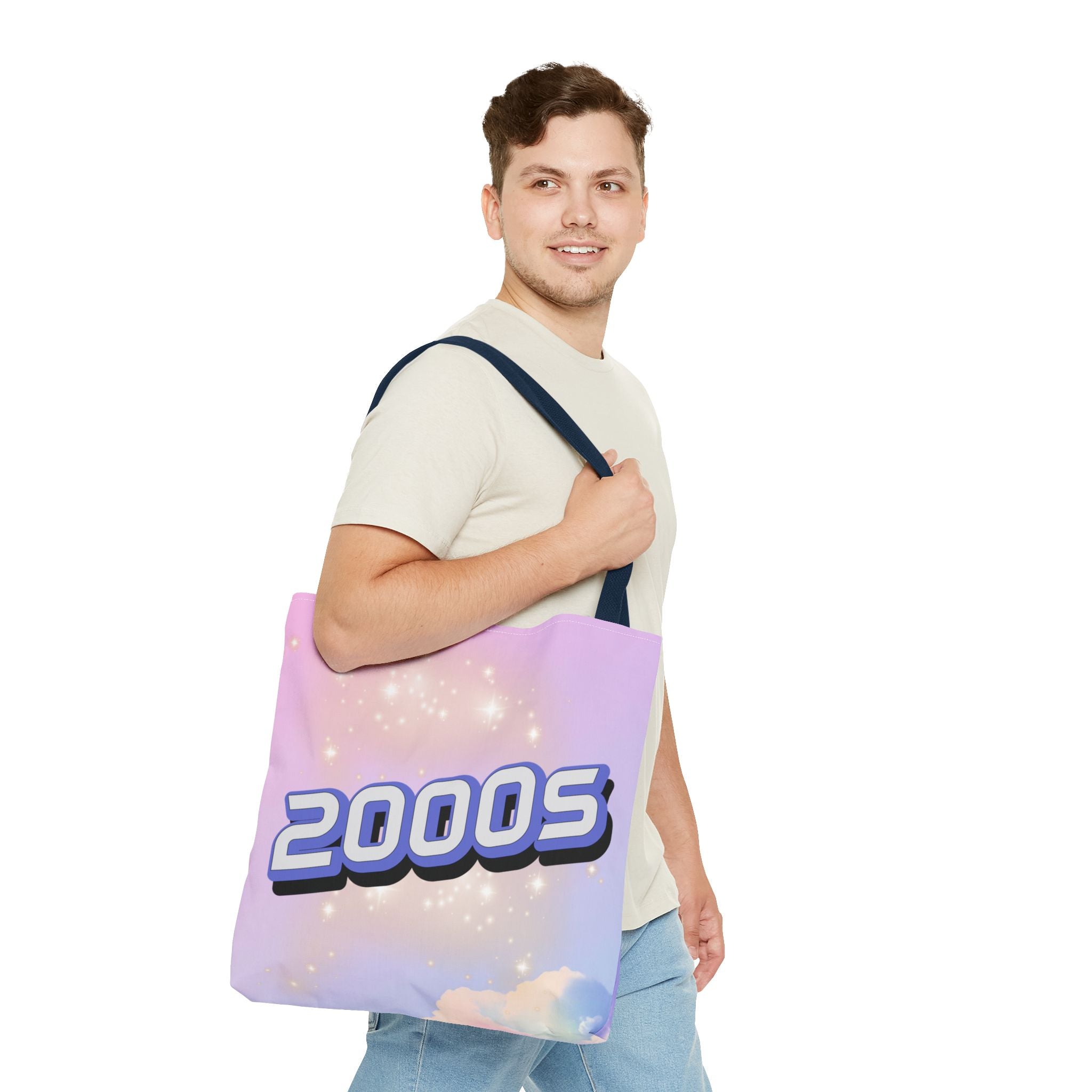 ✨💖 2000s Iridescent Shine Y2K Tote Bag 🌈👜
