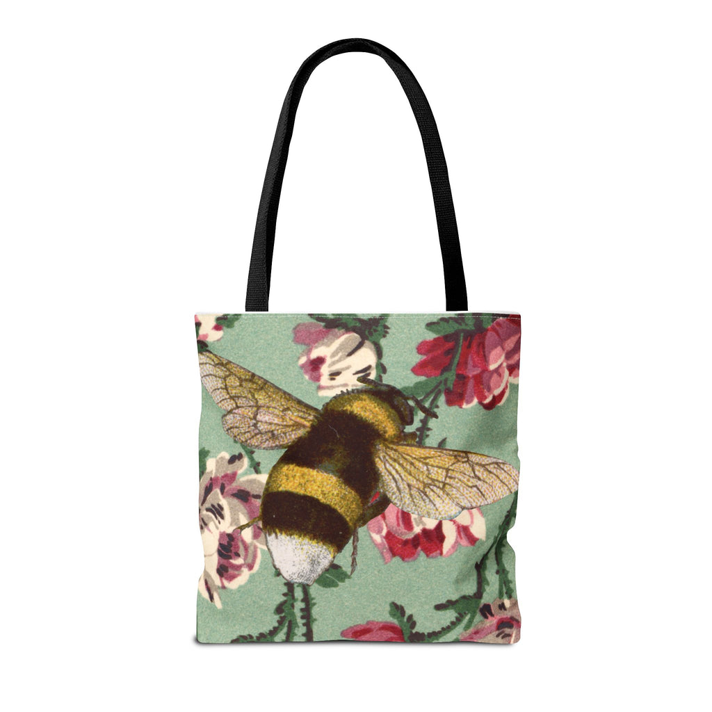 🐝🌼 60s Bumble Bee Floral Tote Bag 🌸✨