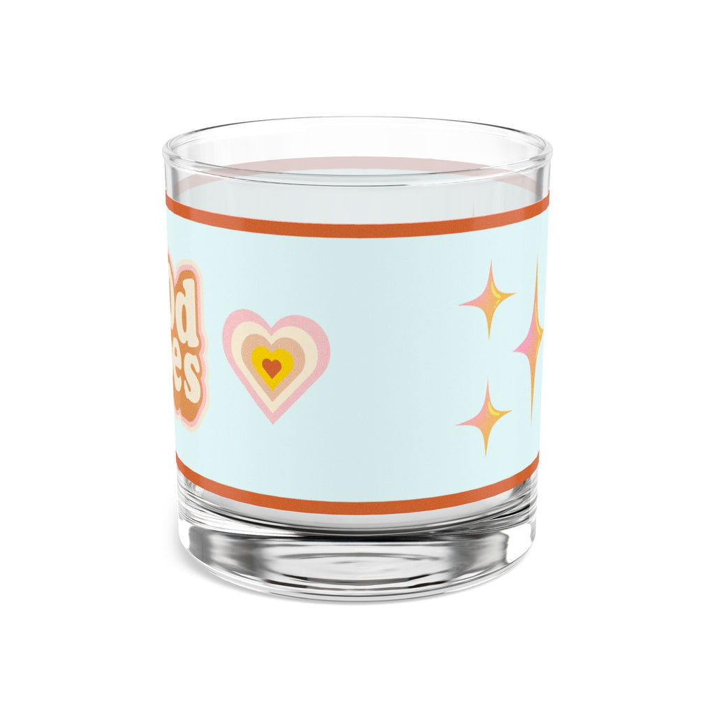 🌈✌️ Good Vibes 60s Glass 🌻✨