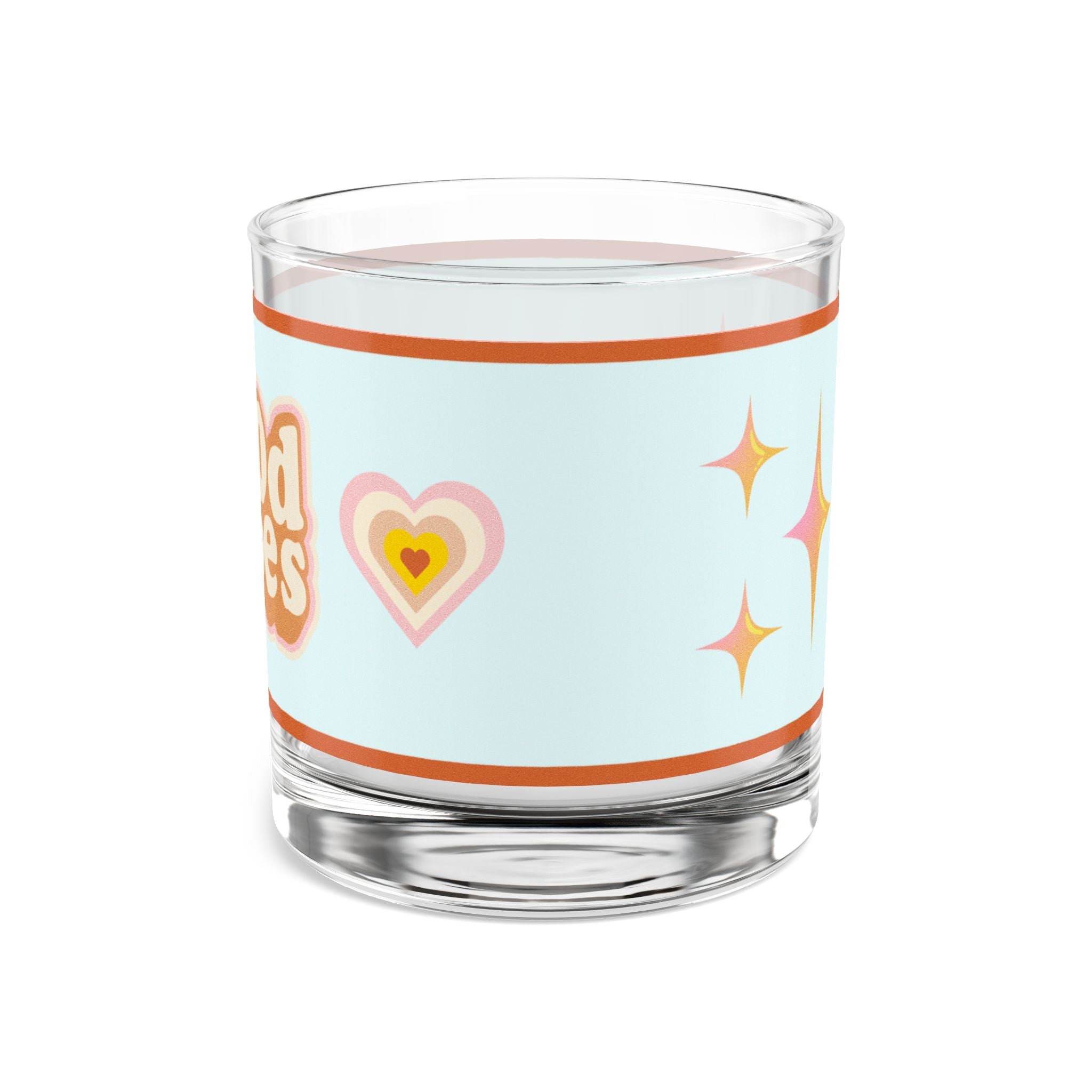 🌈✌️ Good Vibes 60s Glass 🌻✨