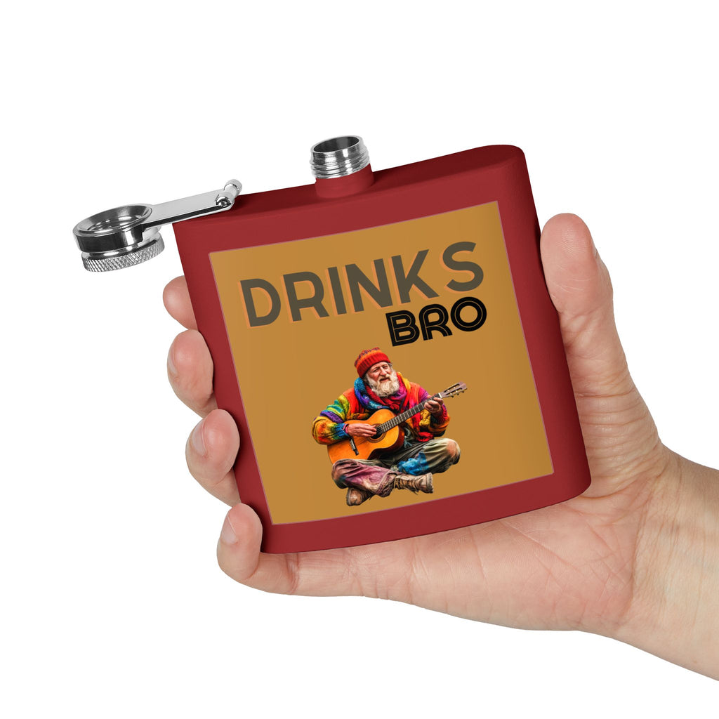 🍻 Drinks Bro Hippie Flask