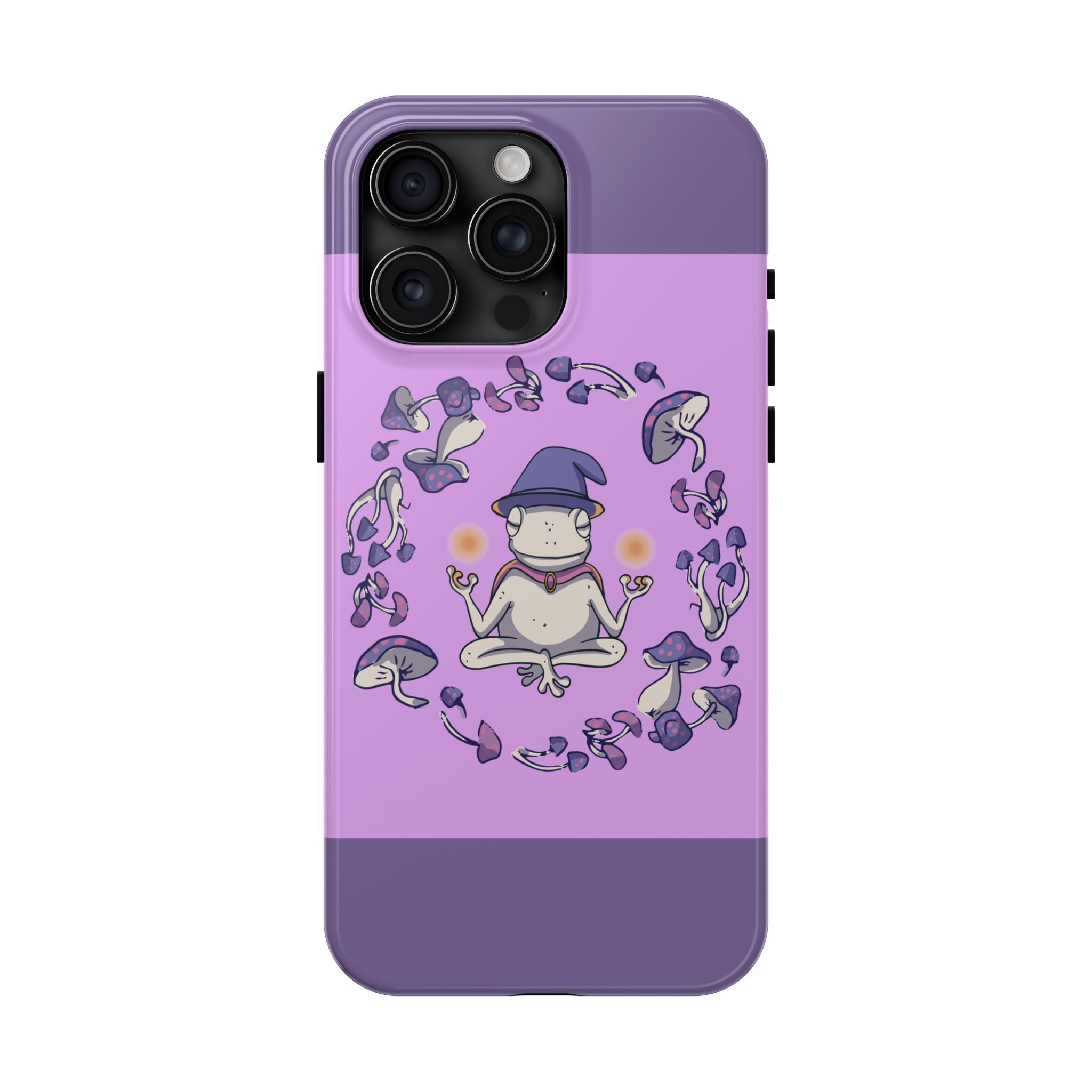 70s Mystical Mushroom Frog Phone Case 🍄🐸✨