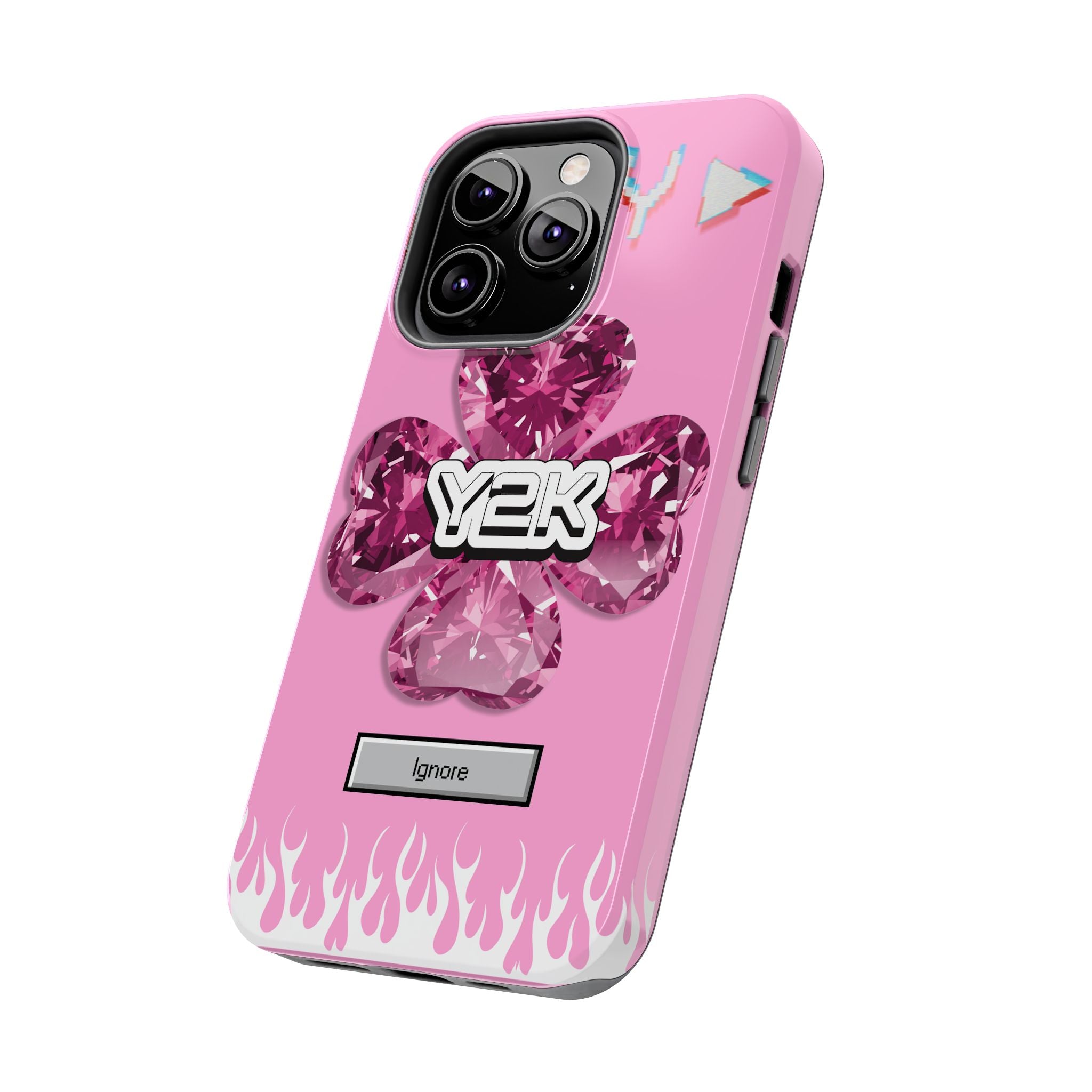 Y2K Play Ignore Sweet Pink Phone Case 💗📱