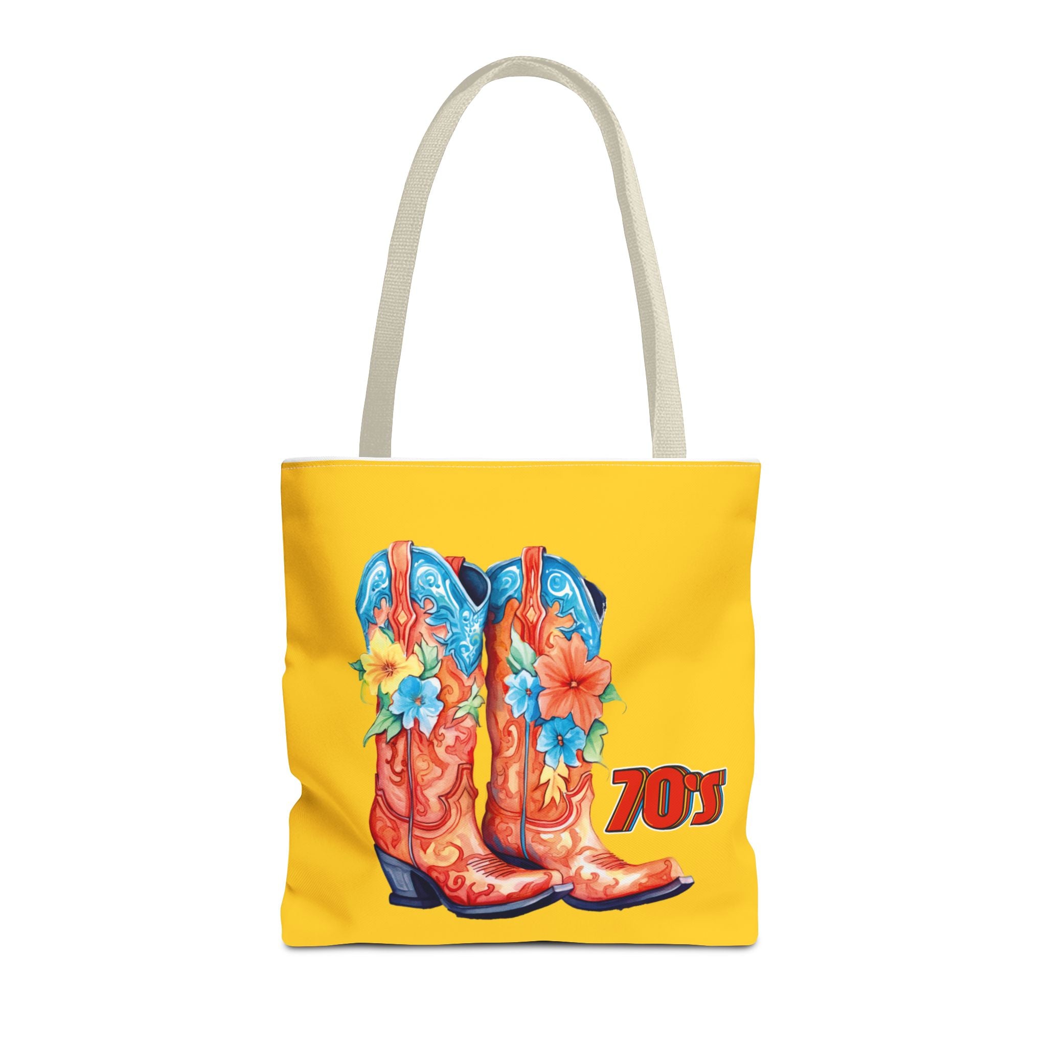👢🌸 70s Boots Tote Bag 🌼✨